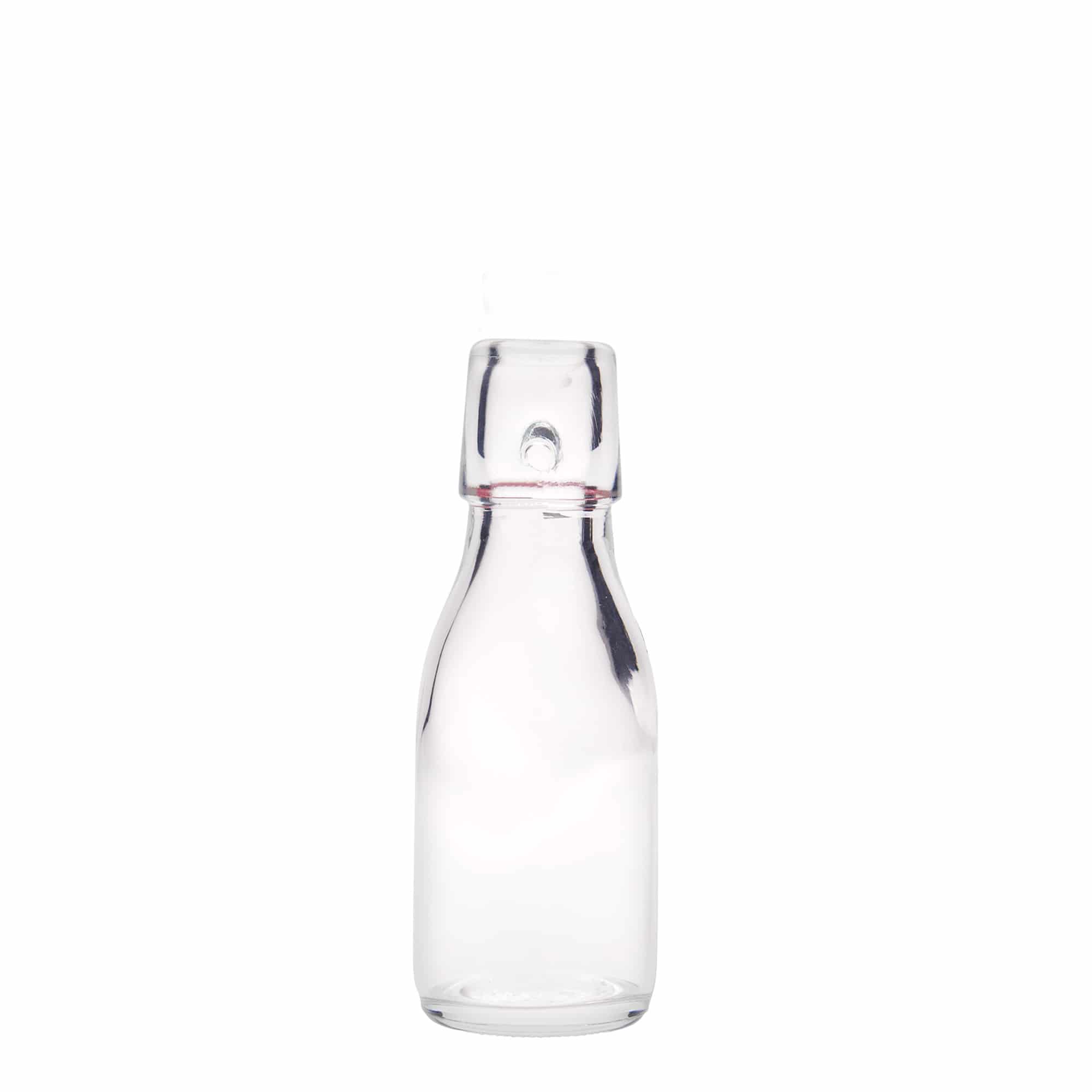 100 ml γυάλινο μπουκάλι 'Paul', στόμιο: κλιπ κλεισίματος