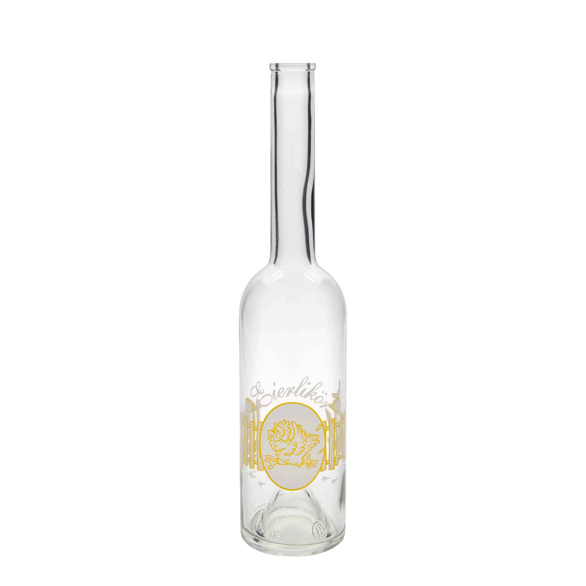 500 ml γυάλινο μπουκάλι 'Όπερα', σχέδιο: λικέρ αυγού, στόμιο: φελλός