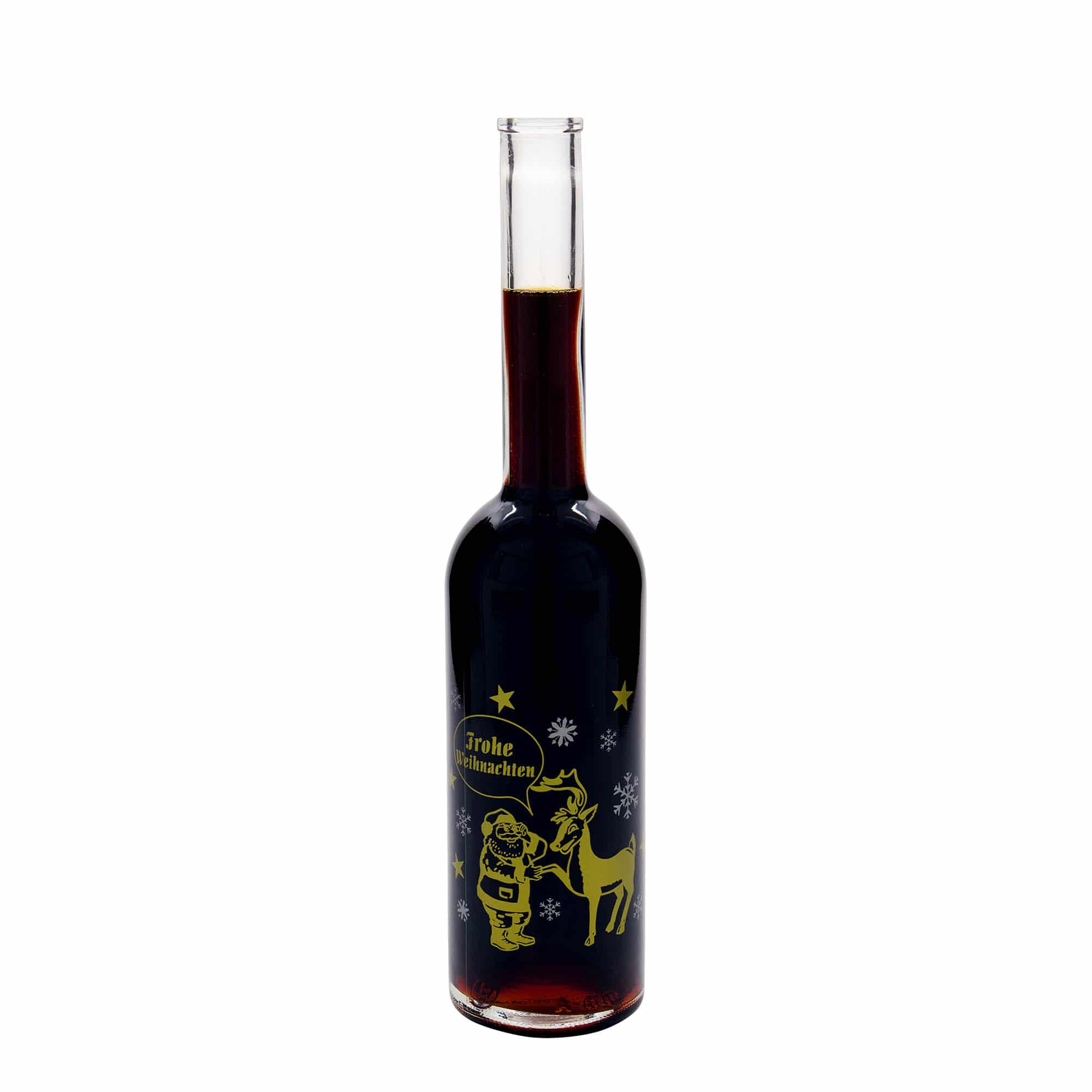 Γυάλινο μπουκάλι 'Opera' 500 ml, σχέδιο: πυροτεχνήματα, στόμιο: φελλός