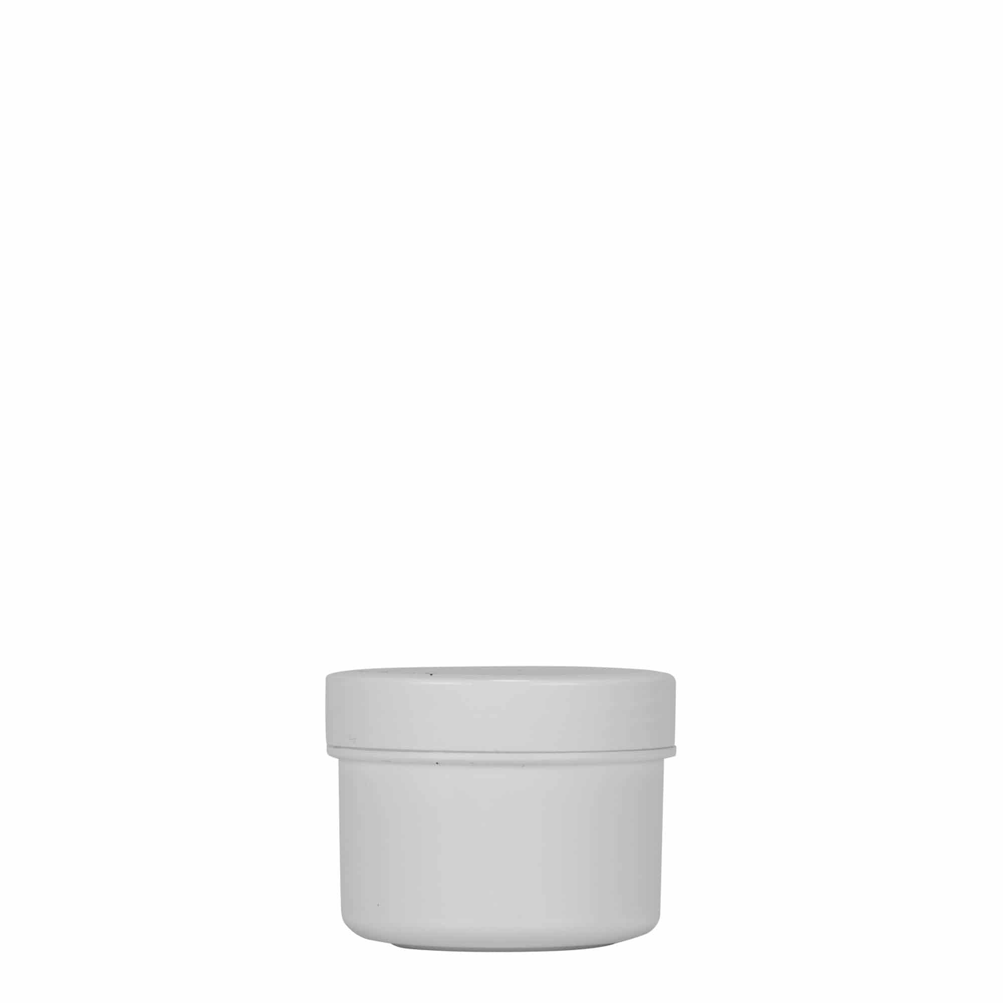 Πλαστικό βάζο 'White Line' 35 ml, PP, λευκό, στόμιο: βιδωτό πώμα