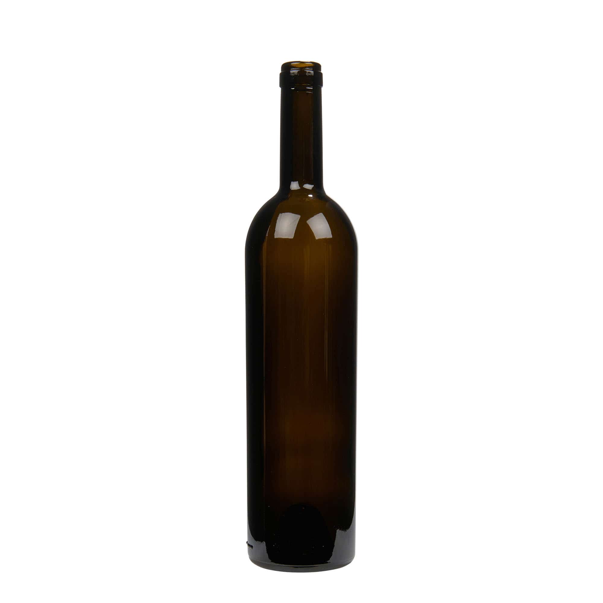 Μπουκάλι κρασιού 'Liberty' 750 ml, πράσινο αντικέ, στόμιο: φελλός Μπουκάλι κρασιού 'Liberty' 750 ml, πράσινο αντικέ, στόμιο: φελλός