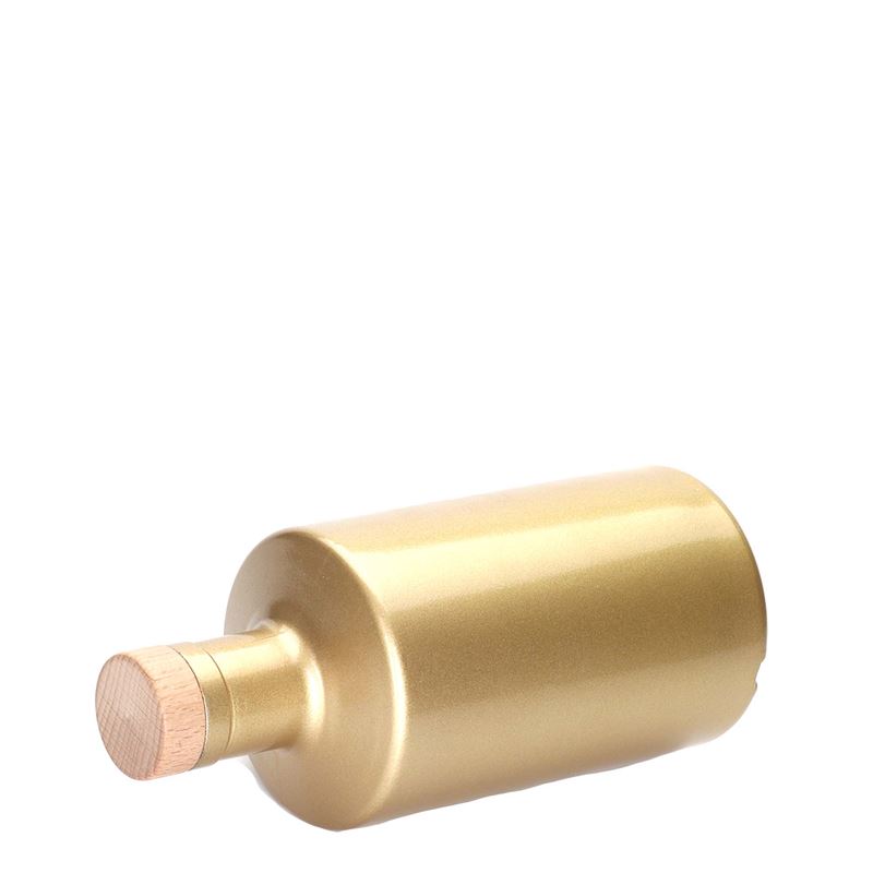 Γυάλινο μπουκάλι 'Caroline' 500 ml, χρυσό, στόμιο: φελλός Γυάλινο μπουκάλι 'Caroline' 500 ml, χρυσό, στόμιο: φελλός