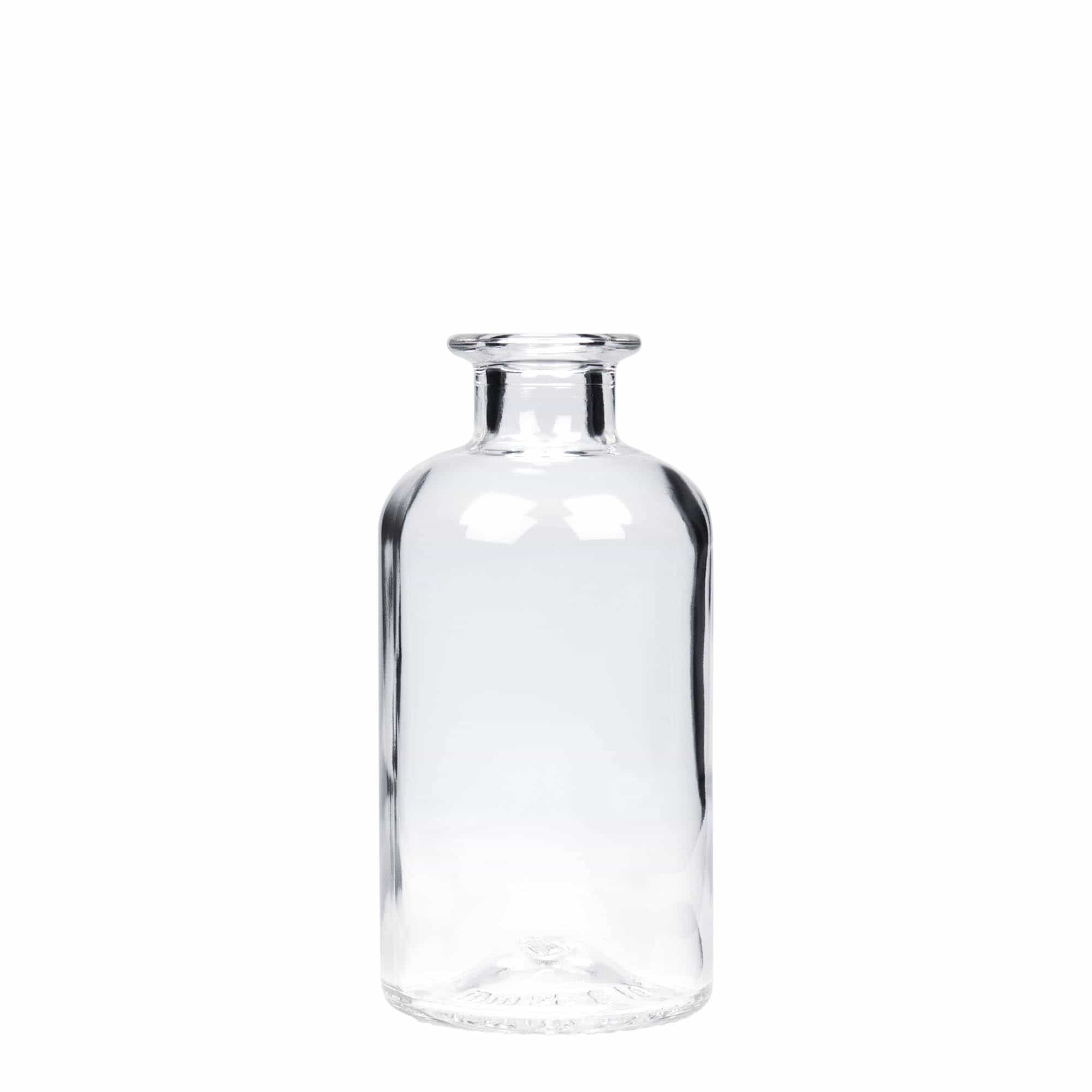 Γυάλινο μπουκάλι φαρμακείου 250 ml, στόμιο: φελλός Γυάλινο μπουκάλι φαρμακείου 250 ml, στόμιο: φελλός