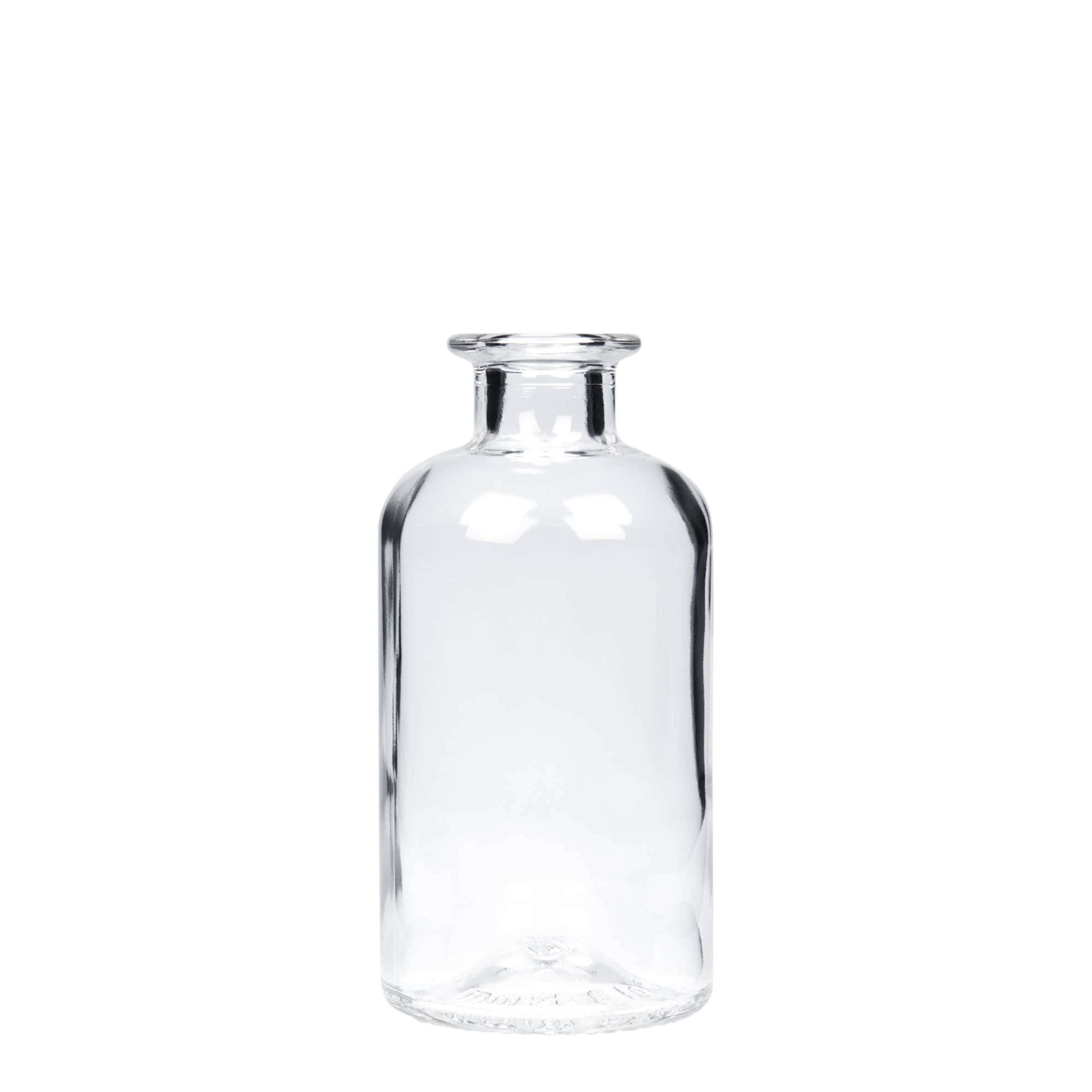 Γυάλινο μπουκάλι φαρμακείου 250 ml, στόμιο: φελλός