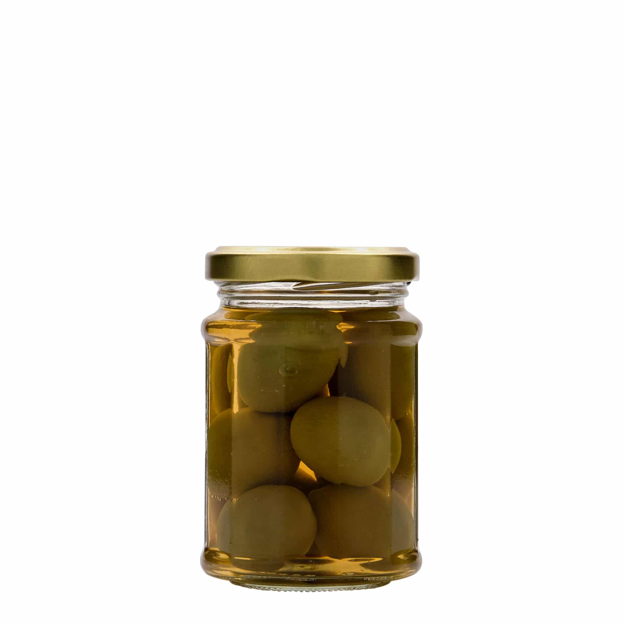 192 ml γυάλινο δοχείο με δώδεκα γωνίες, στόμιο: Twist-Off (TO 58)