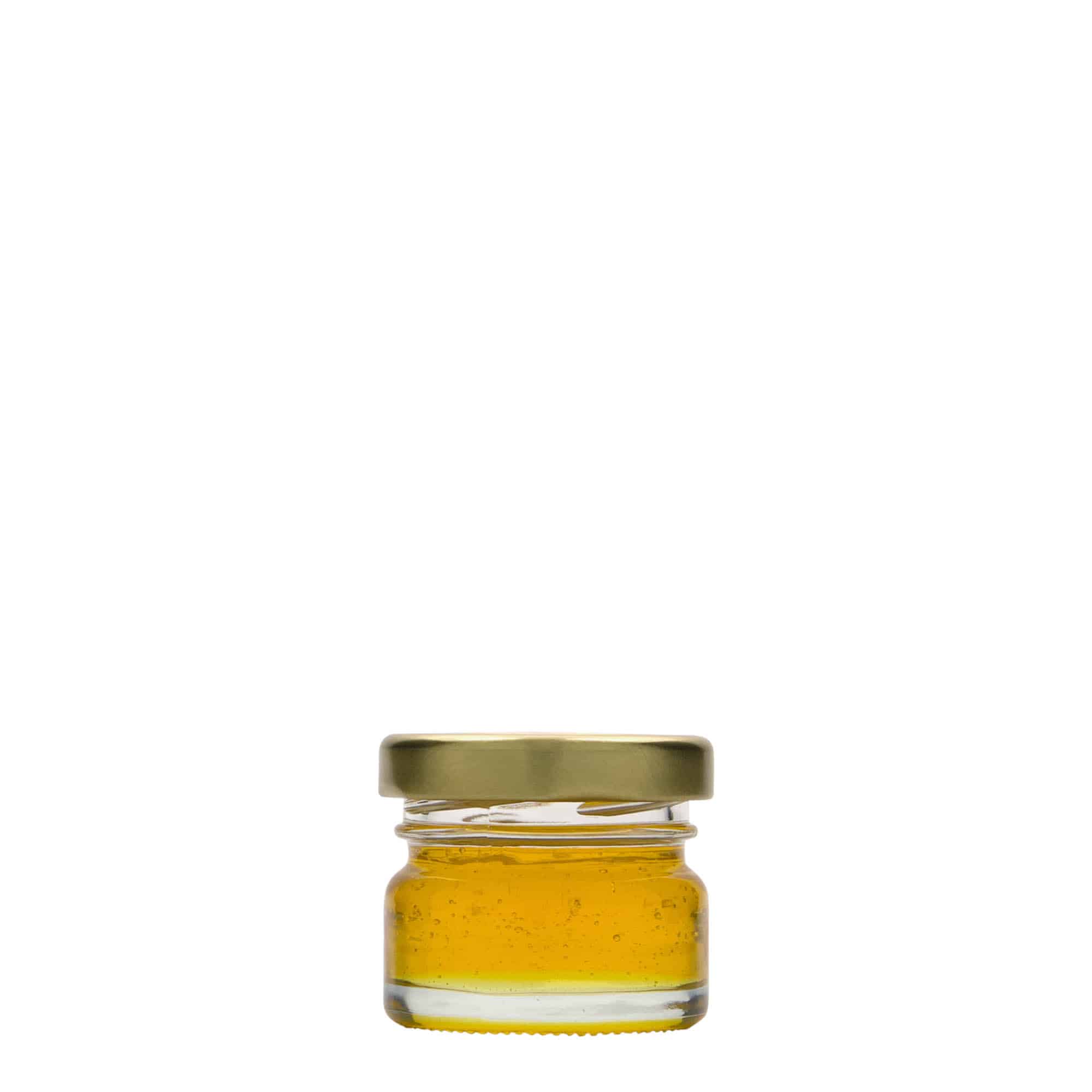 Στρογγυλό βάζο με επίπεδο στόμιο 30 ml, στόμιο: twist-off (TO 43)