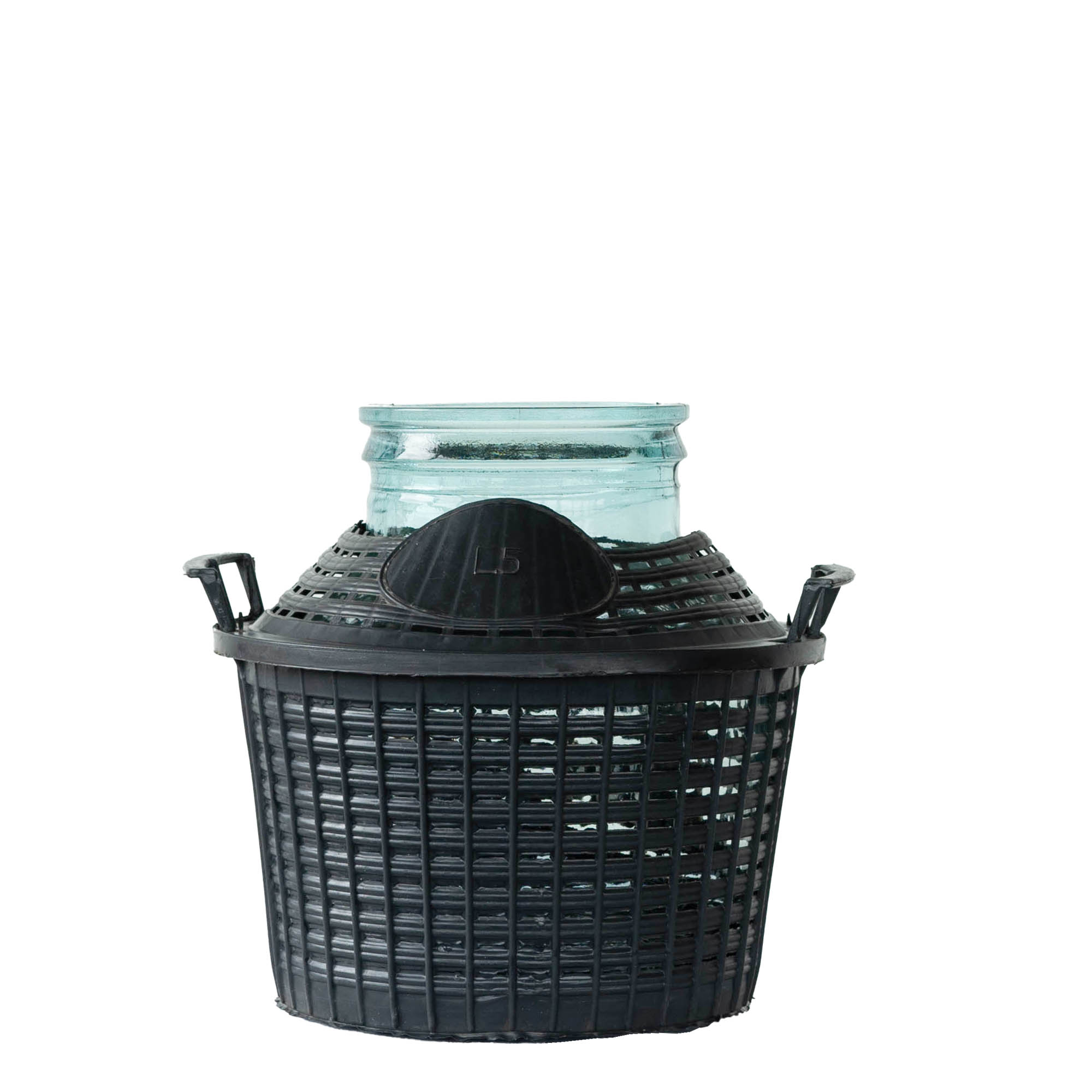 Νταμιτζάνα 50 l με φαρδύ λαιμό, γυάλινη, στόμιο: χωνευτό πώμα Νταμιτζάνα 50 l με φαρδύ λαιμό, γυάλινη, στόμιο: χωνευτό πώμα