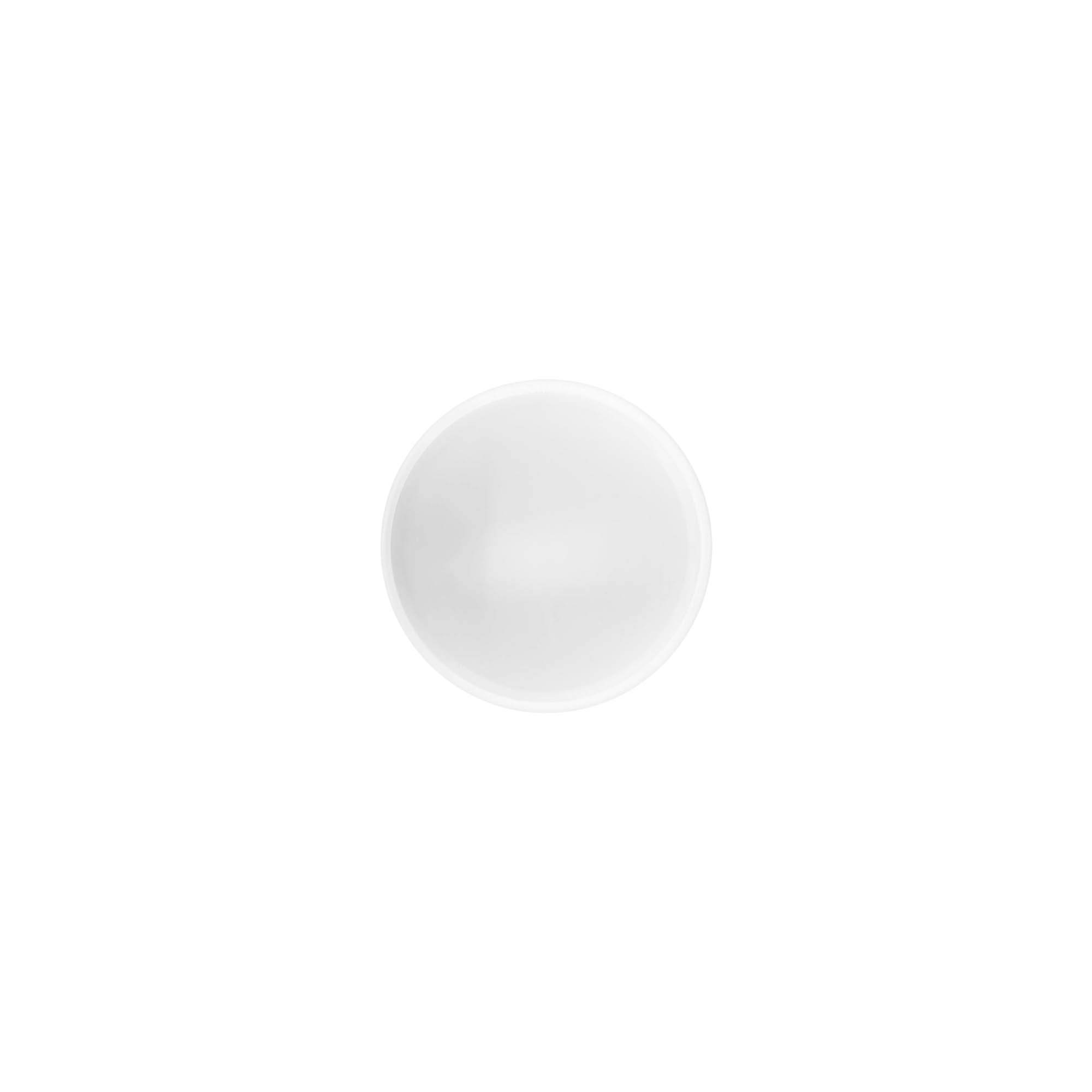 Βιδωτό πώμα 'White Line' 35ml, πλαστικό PP, λευκό