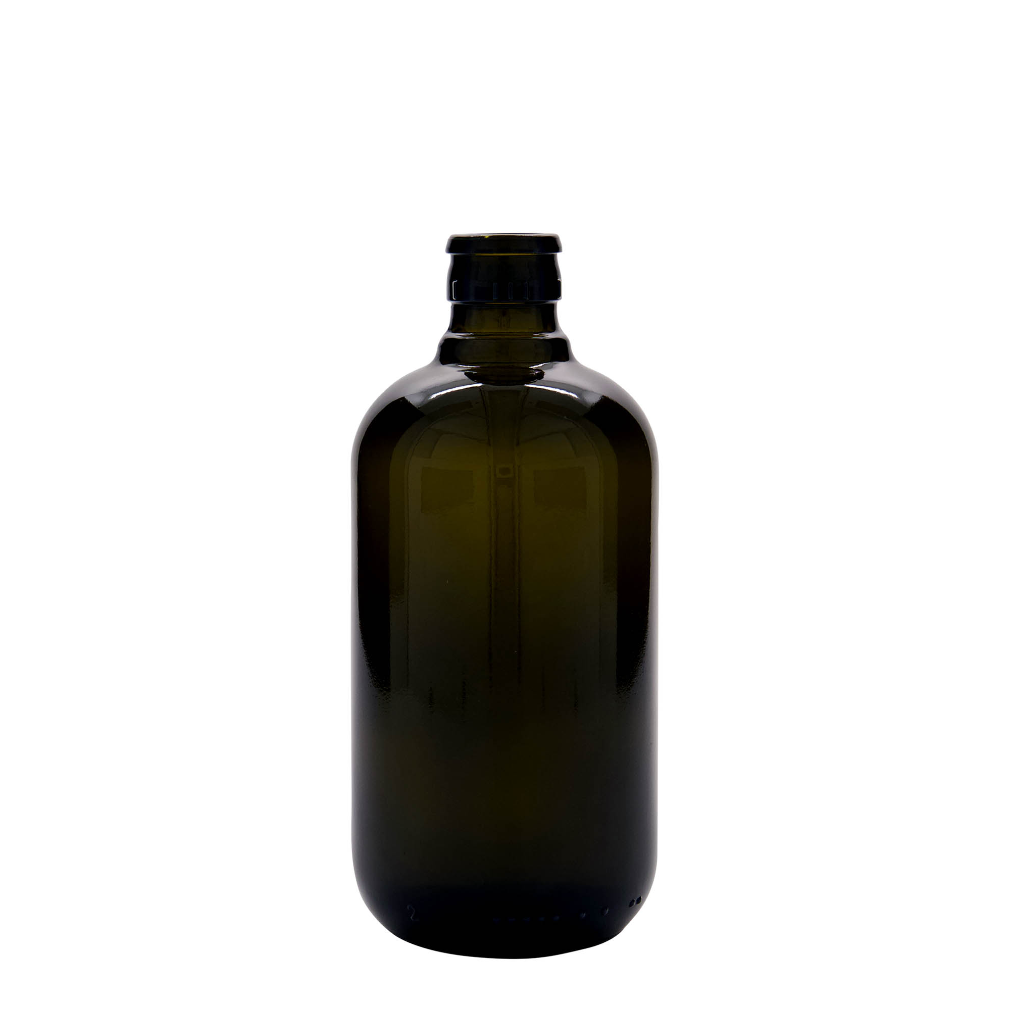 Μπουκάλι για ξίδι/λάδι 'Biolio' 500 ml, γυάλινο, πράσινο αντικέ, στόμιο: DOP