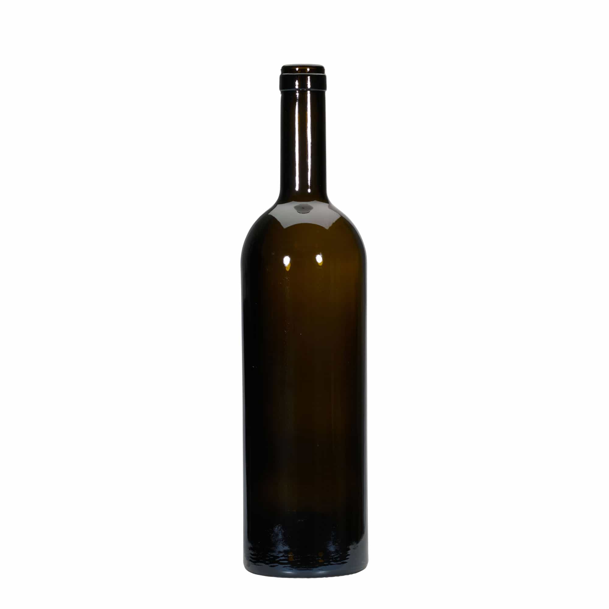 Μπουκάλι κρασιού 'Golia' 750 ml, πράσινο αντικέ, στόμιο: φελλός