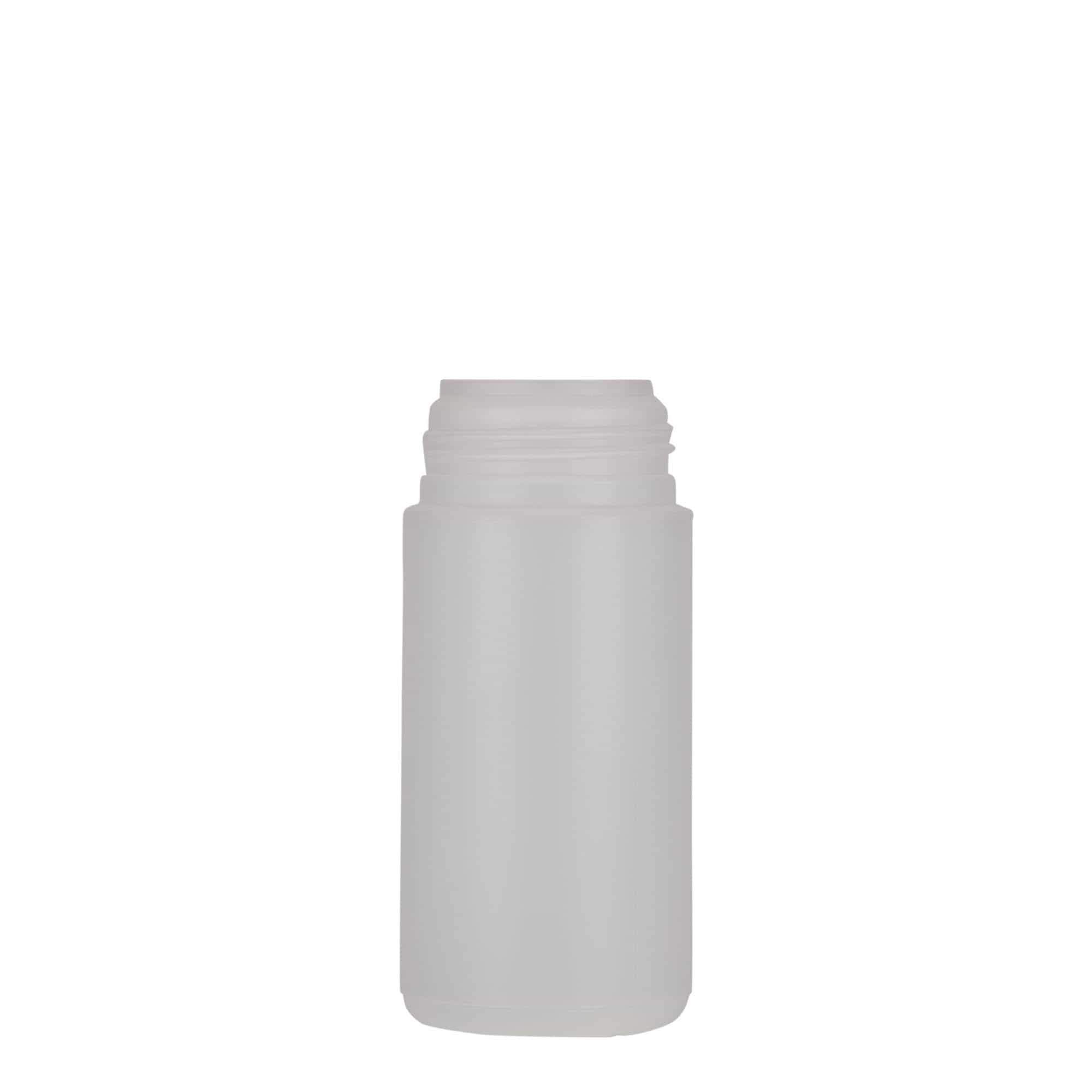 Μπουκάλι με στόμιο ροής 'Foamer' 100 ml, πλαστικό PE, φυσικό χρώμα, στόμιο: βιδωτό πώμα Μπουκάλι με στόμιο ροής 'Foamer' 100 ml, πλαστικό PE, φυσικό χρώμα, στόμιο: βιδωτό πώμα