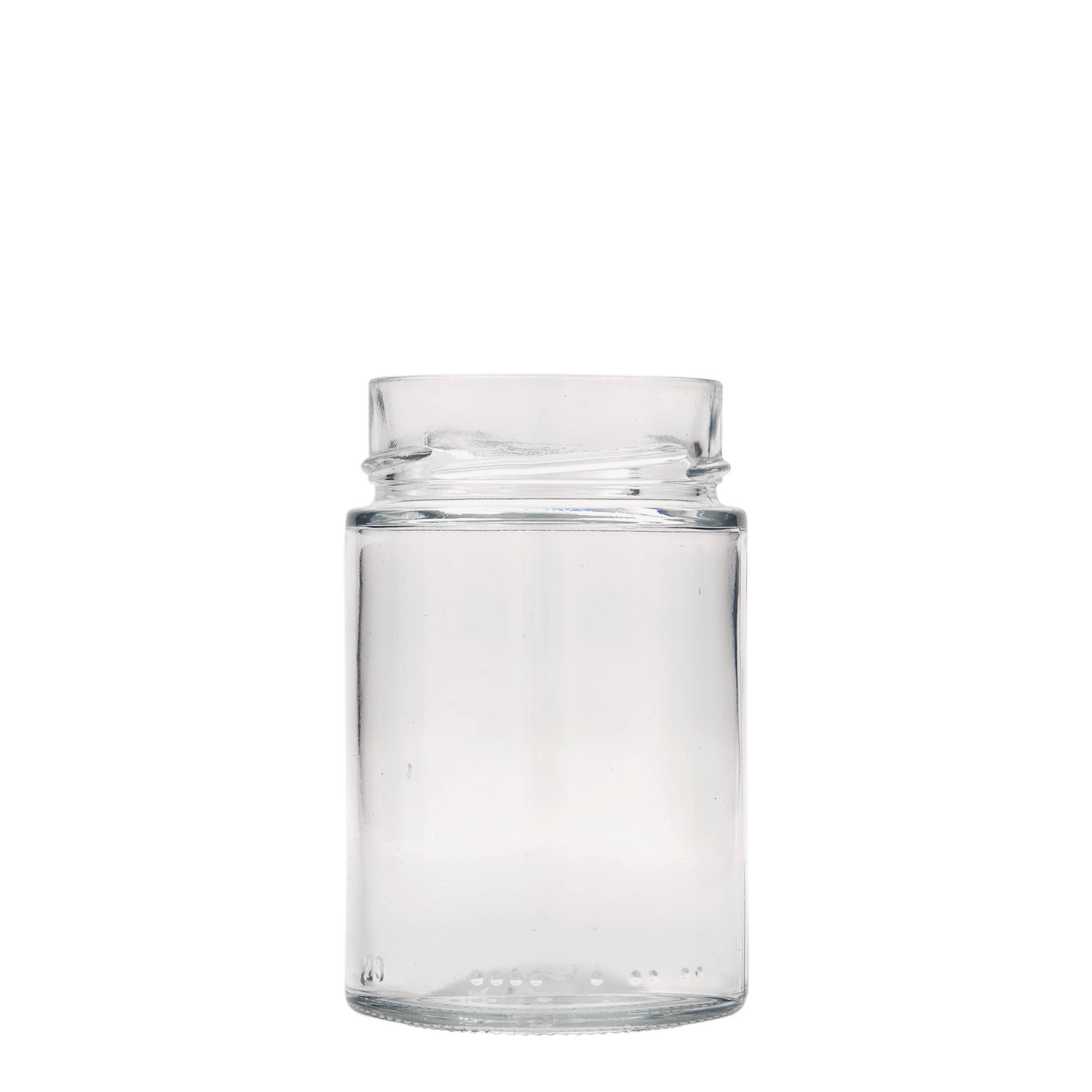 Στρογγυλό βάζο 'Άλμπατρος' 314 ml, στόμιο: extra deep twist-off (EDTO 70)