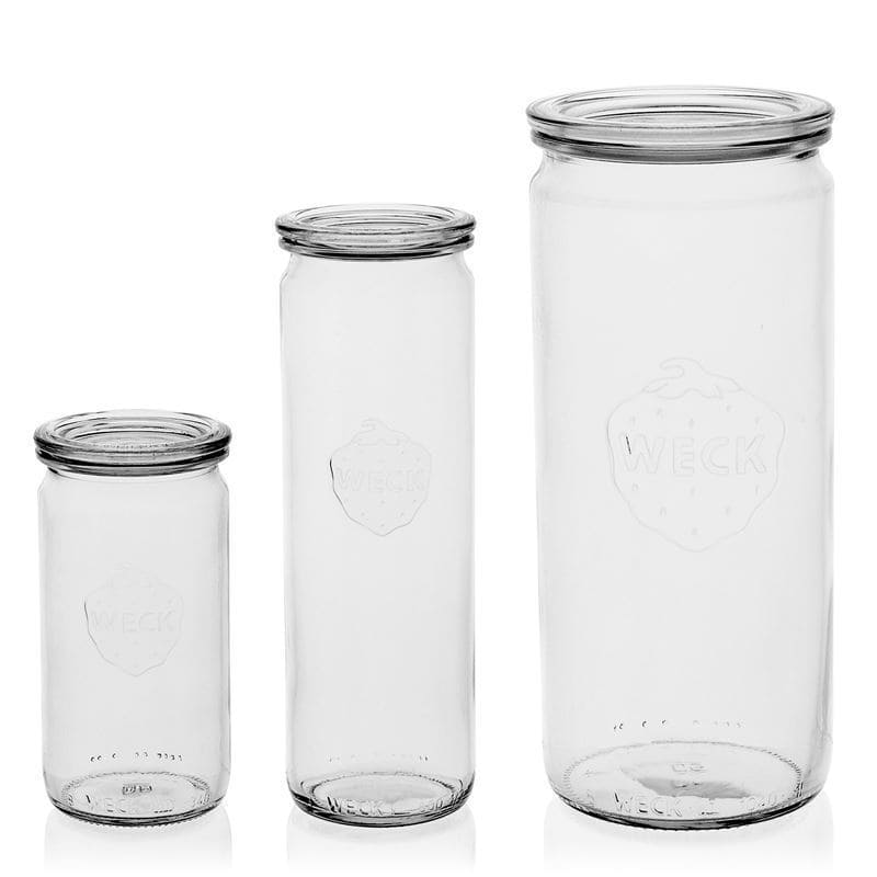 Κυλινδρικό βάζο WECK 1.040 ml, στόμιο: στρογγυλεμένο χείλος