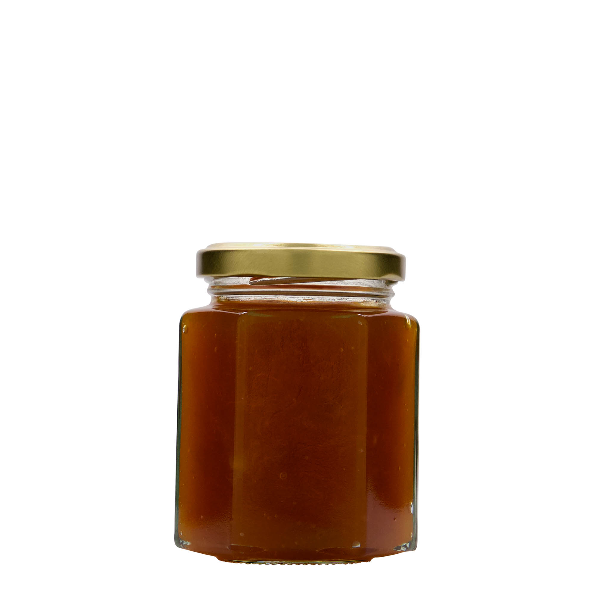 Εξάγωνο βάζο 191 ml, στόμιο: twist-off (TO 58) Εξάγωνο βάζο 191 ml, στόμιο: twist-off (TO 58)