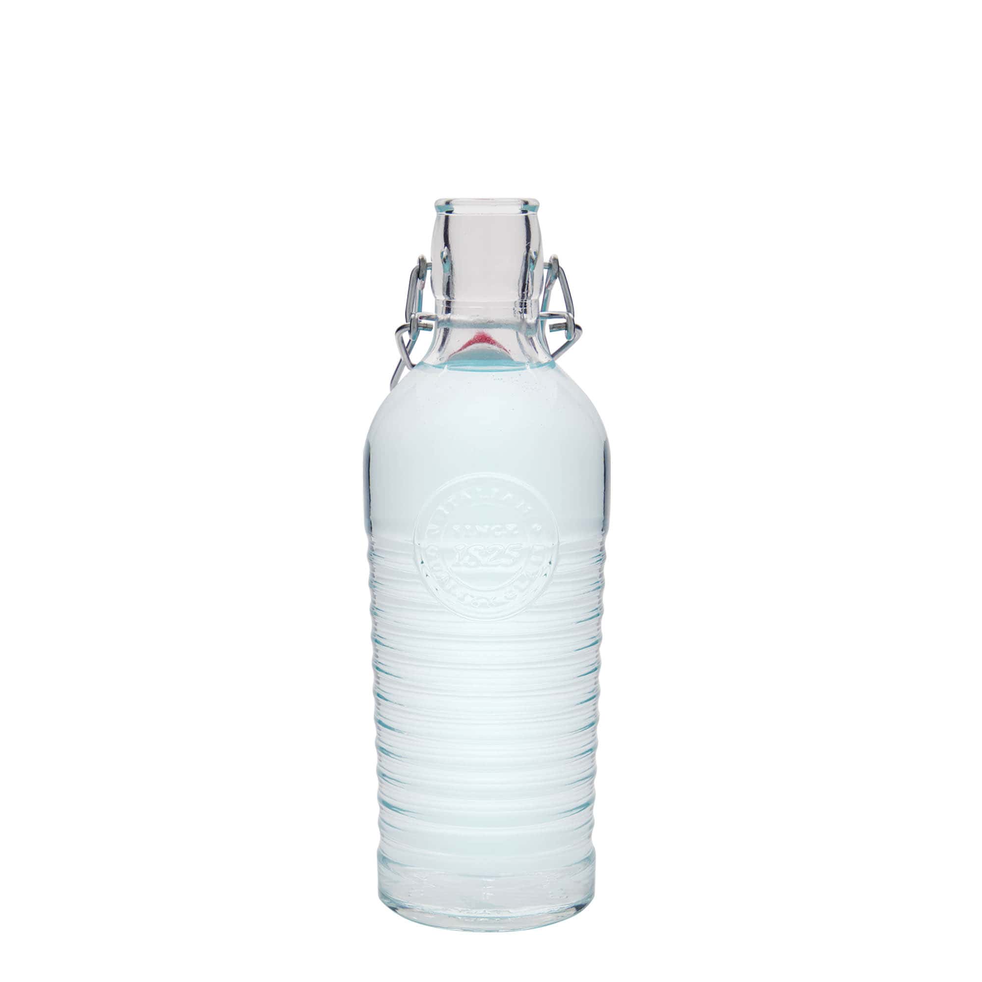 750 ml γυάλινο μπουκάλι 'Officina 1825', στόμιο: κλείσιμο με μανταλάκι