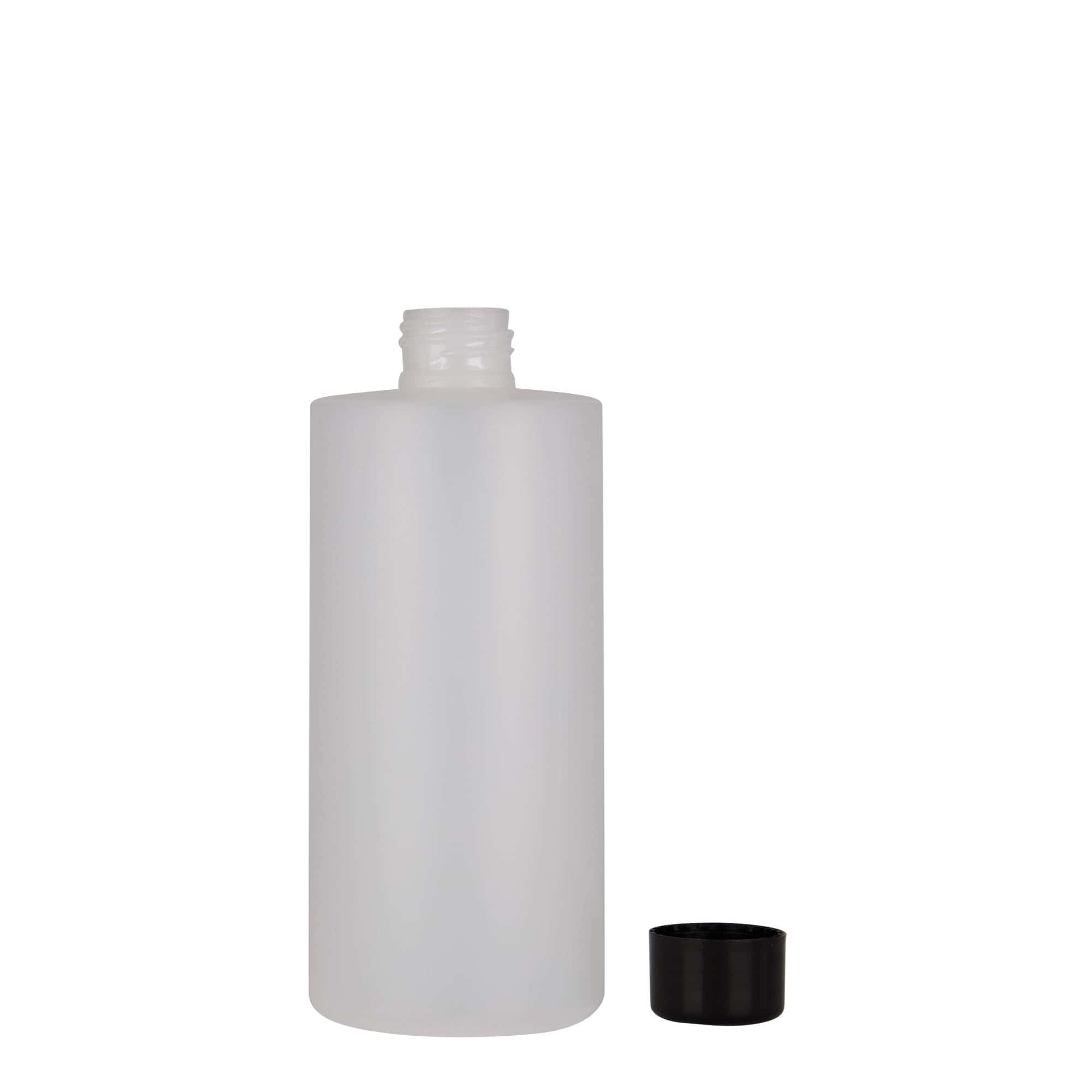 300 ml πλαστικό μπουκάλι 'Pipe', HDPE, λευκό, στόμιο: 24/410