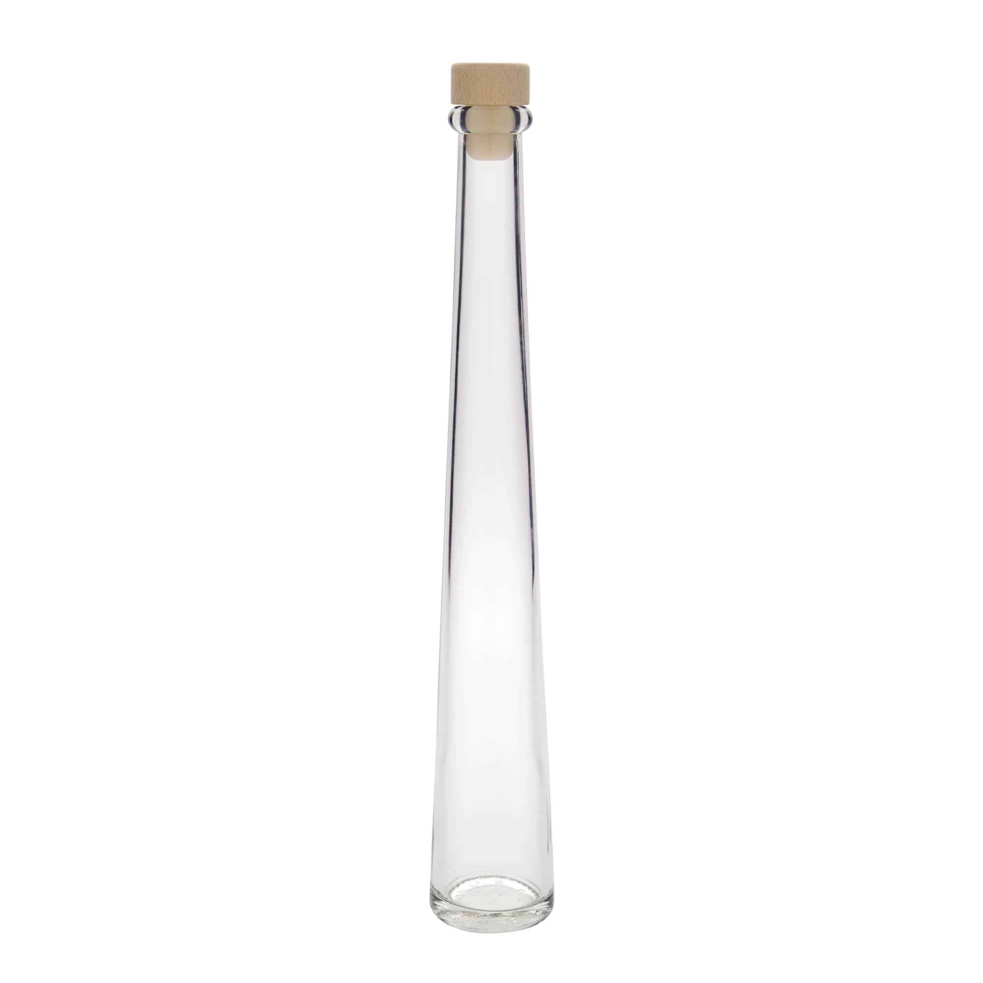 Γυάλινο μπουκάλι 'Dama Rondo' 200 ml, στόμιο: φελλός