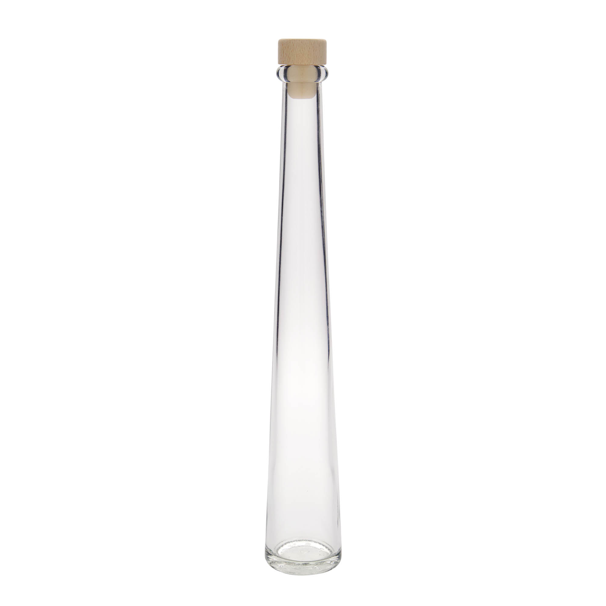 Γυάλινο μπουκάλι 'Dama Rondo' 200 ml, στόμιο: φελλός