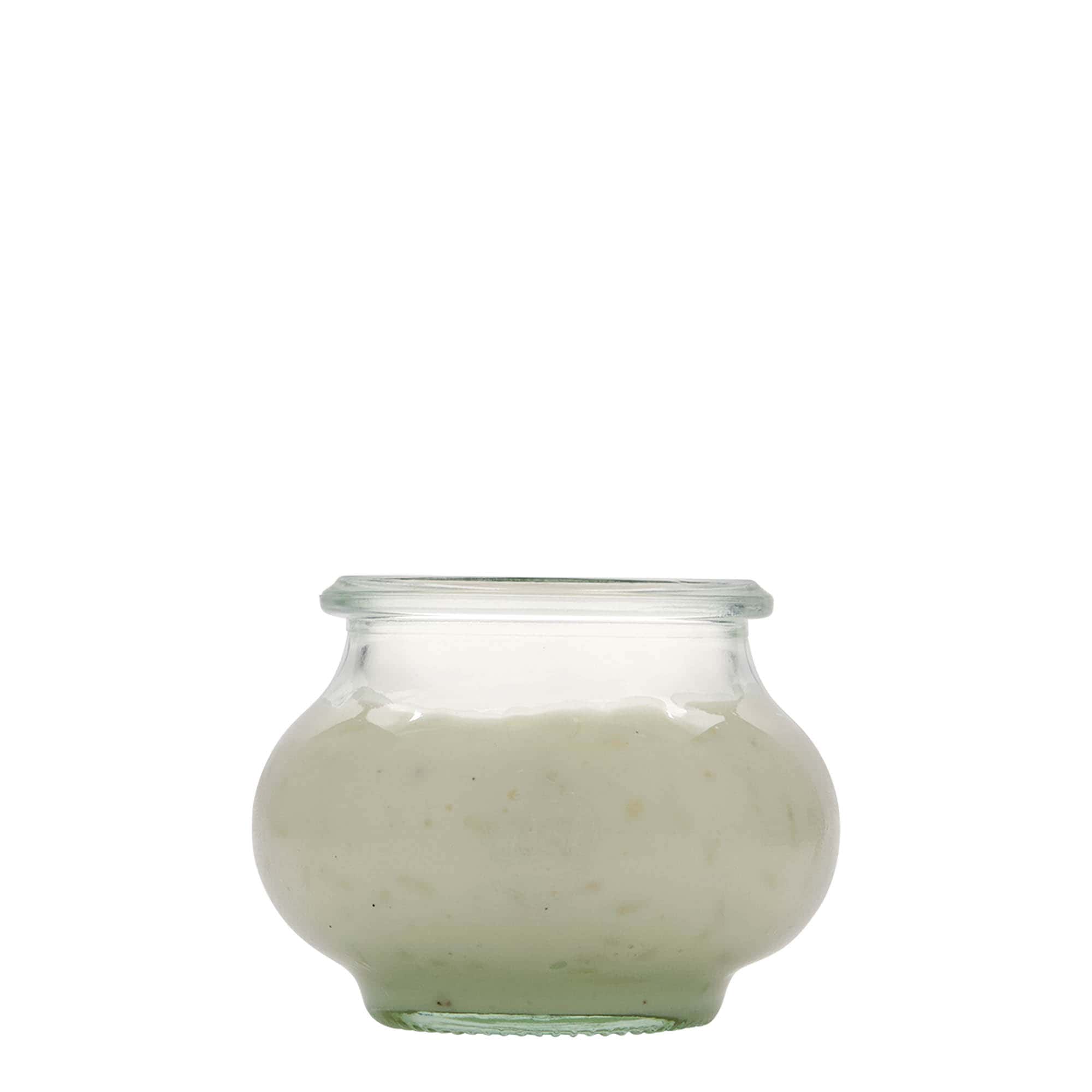 Διακοσμητικό βάζο WECK 220 ml, στόμιο: στρογγυλεμένο χείλος