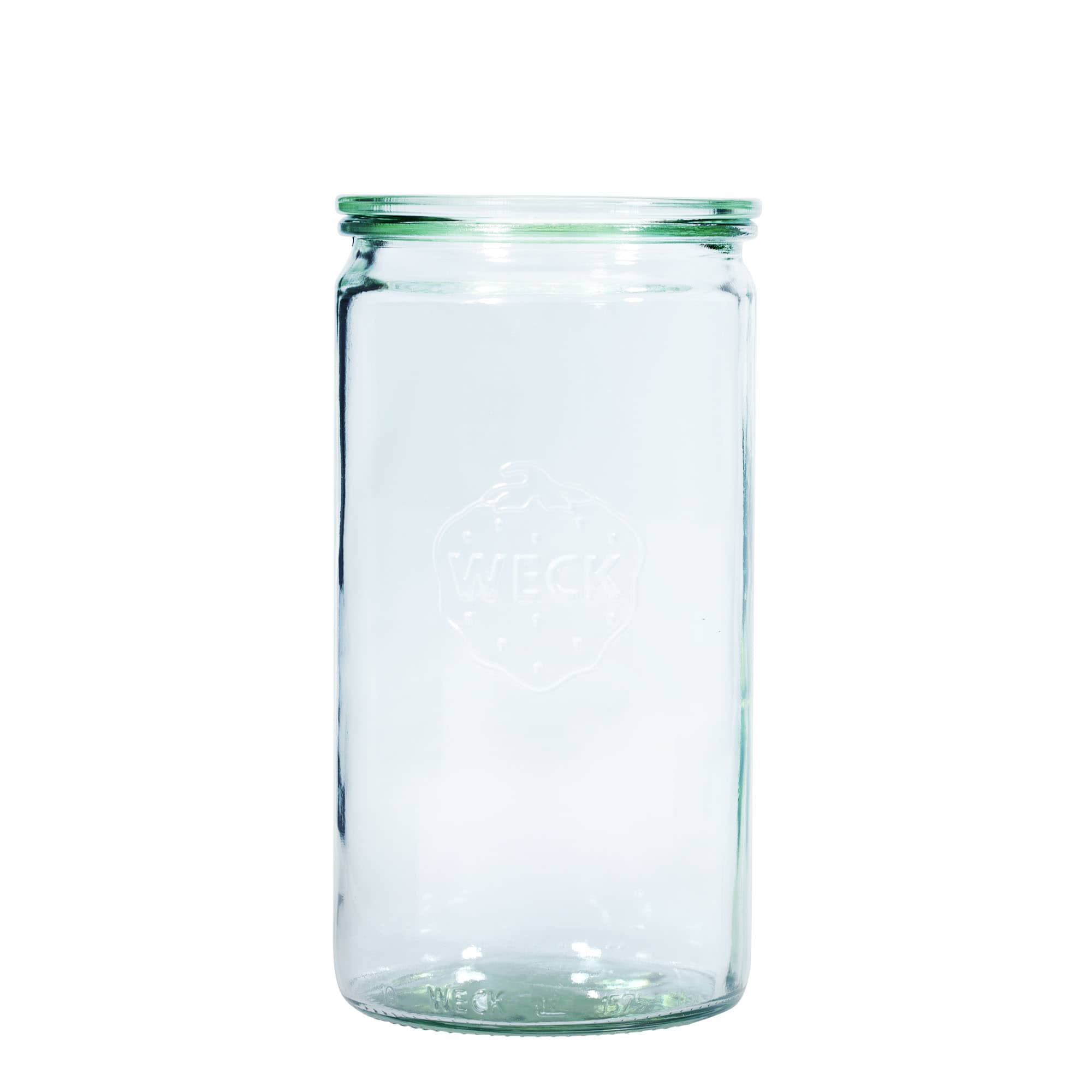 Κυλινδρικό βάζο WECK 1.575 ml, στόμιο: στρογγυλεμένο χείλος