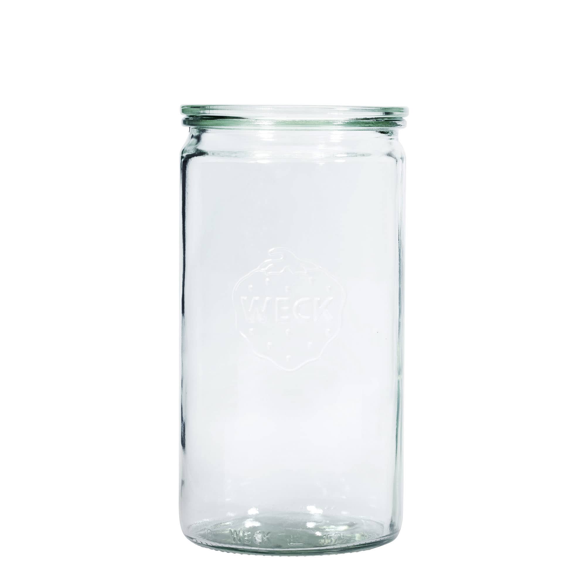 Κυλινδρικό βάζο WECK 1.575 ml, στόμιο: στρογγυλεμένο χείλος