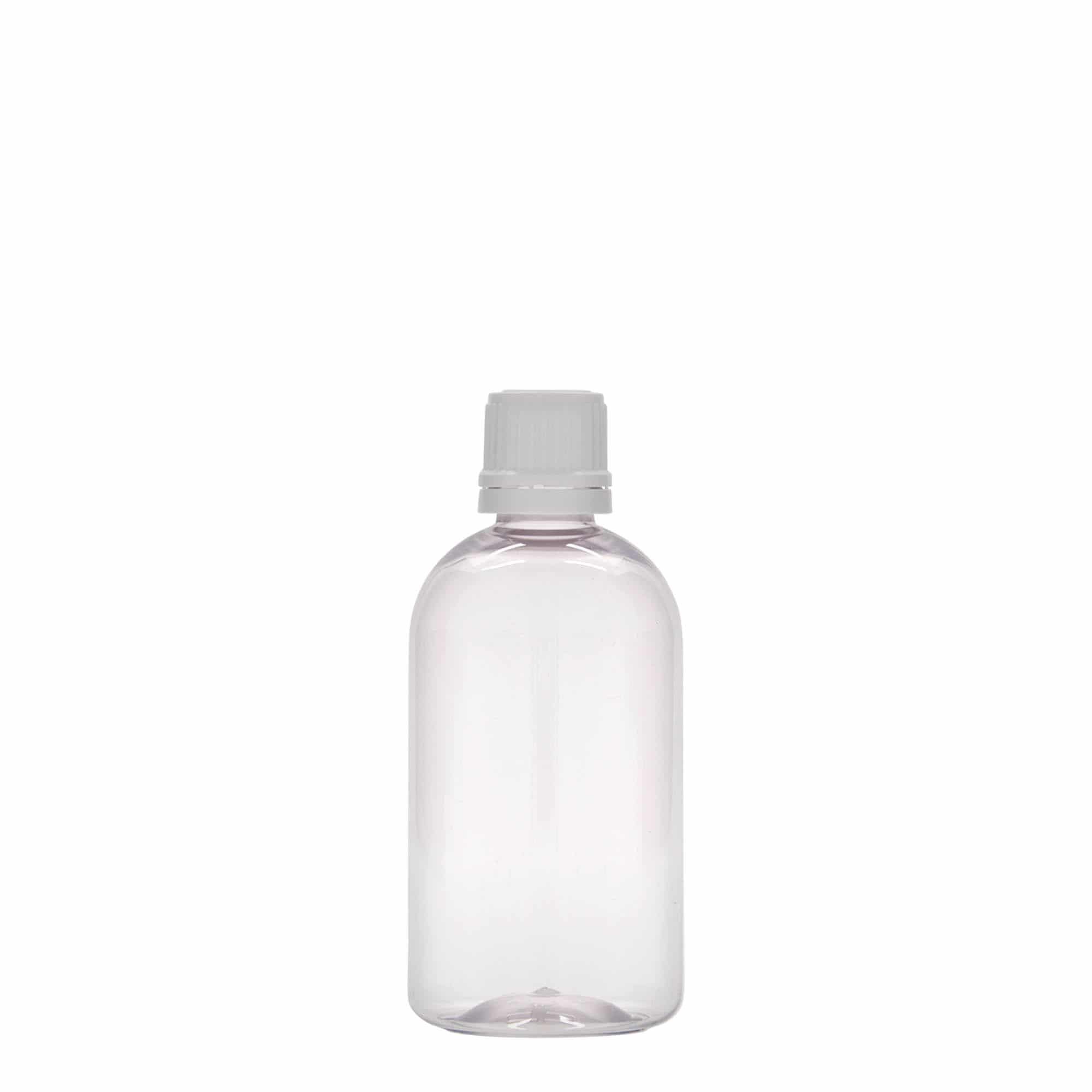 Μπουκάλι φαρμάκου PET 'Easy Living' 100 ml, πλαστικό, στόμιο: DIN 18