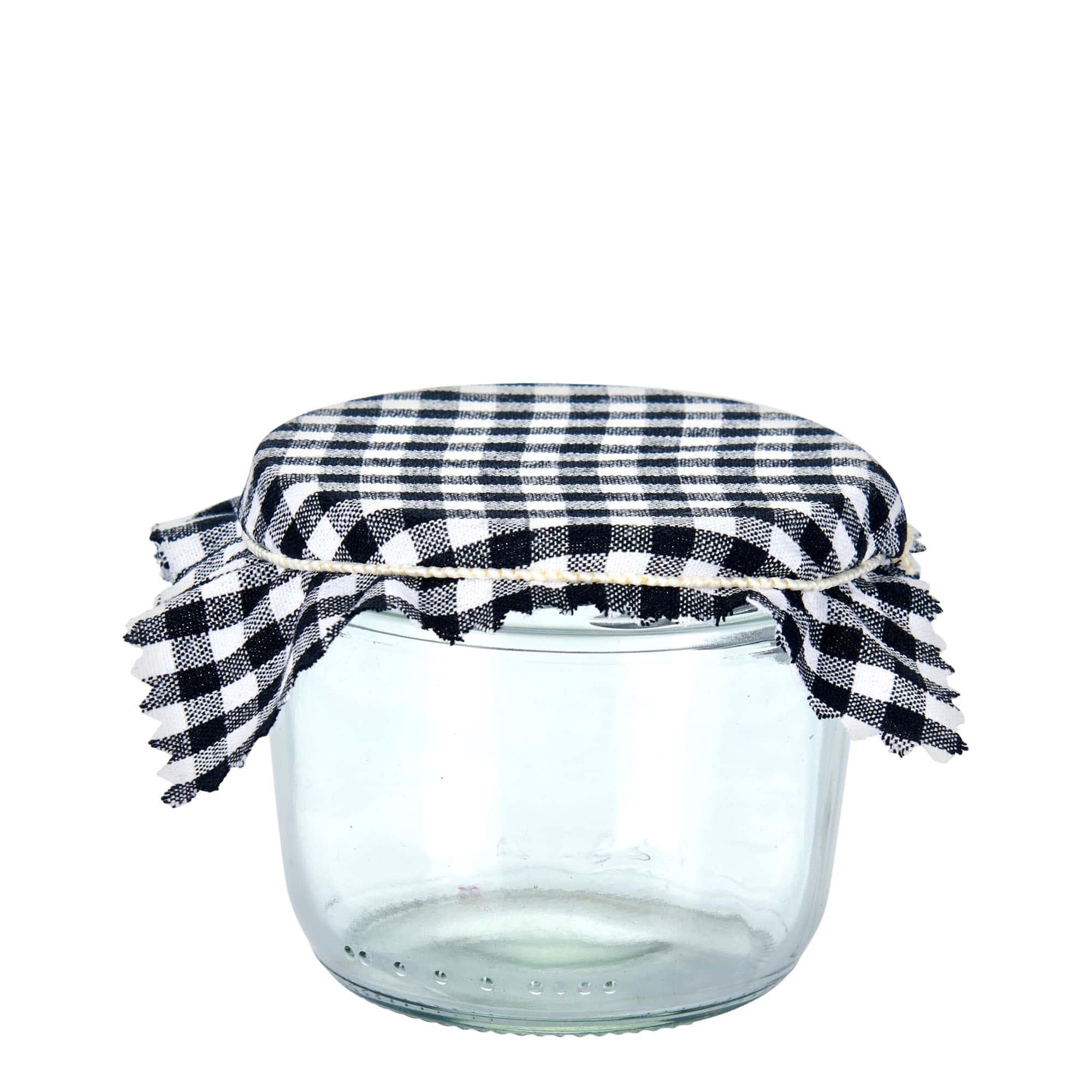 Καρό υφασμάτινο κάλυμμα 12x12, τετράγωνο, ύφασμα, μαύρο, στόμιο: TO38-TO53