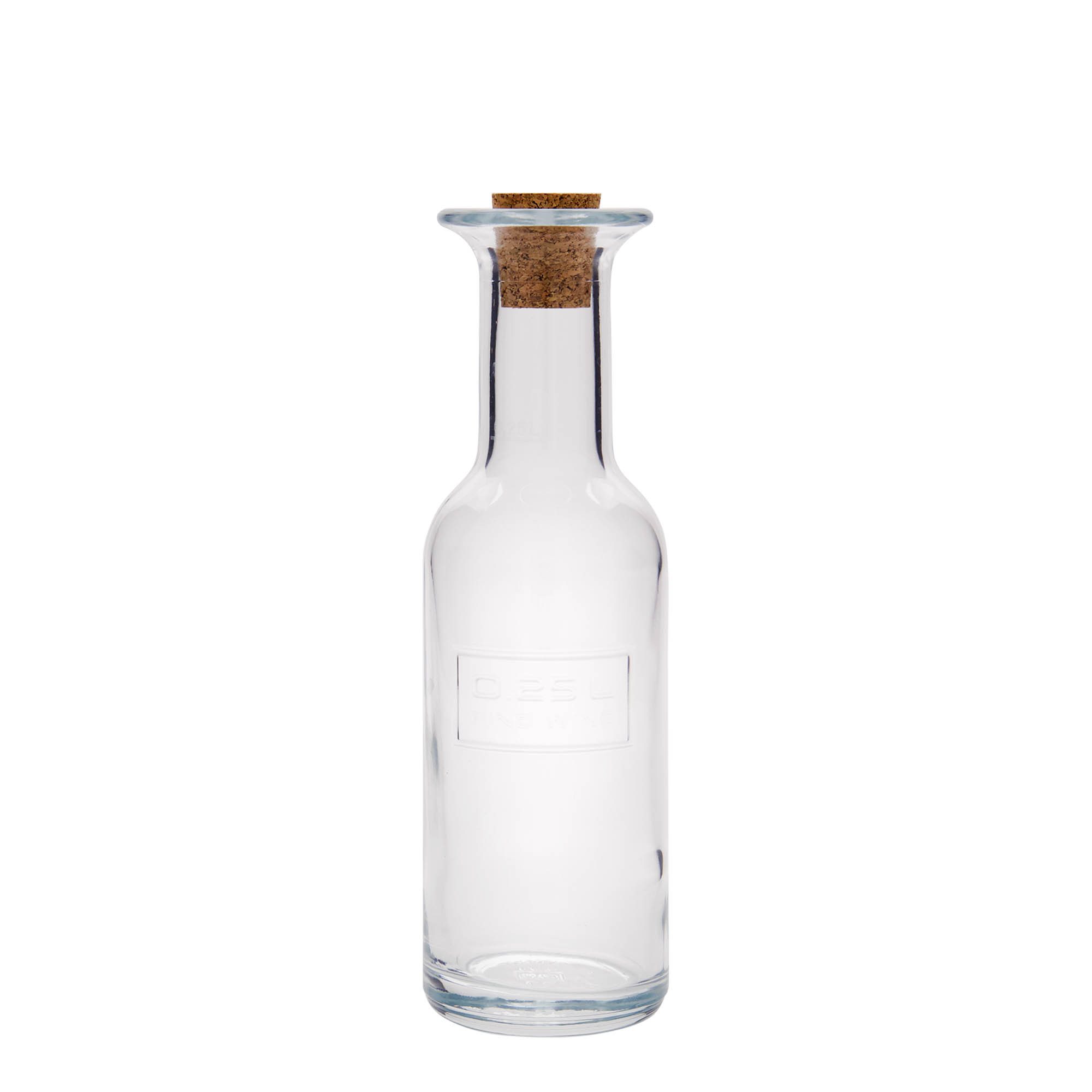 Γυάλινο μπουκάλι 'Optima Fine Wine' 250 ml, στόμιο: φελλός