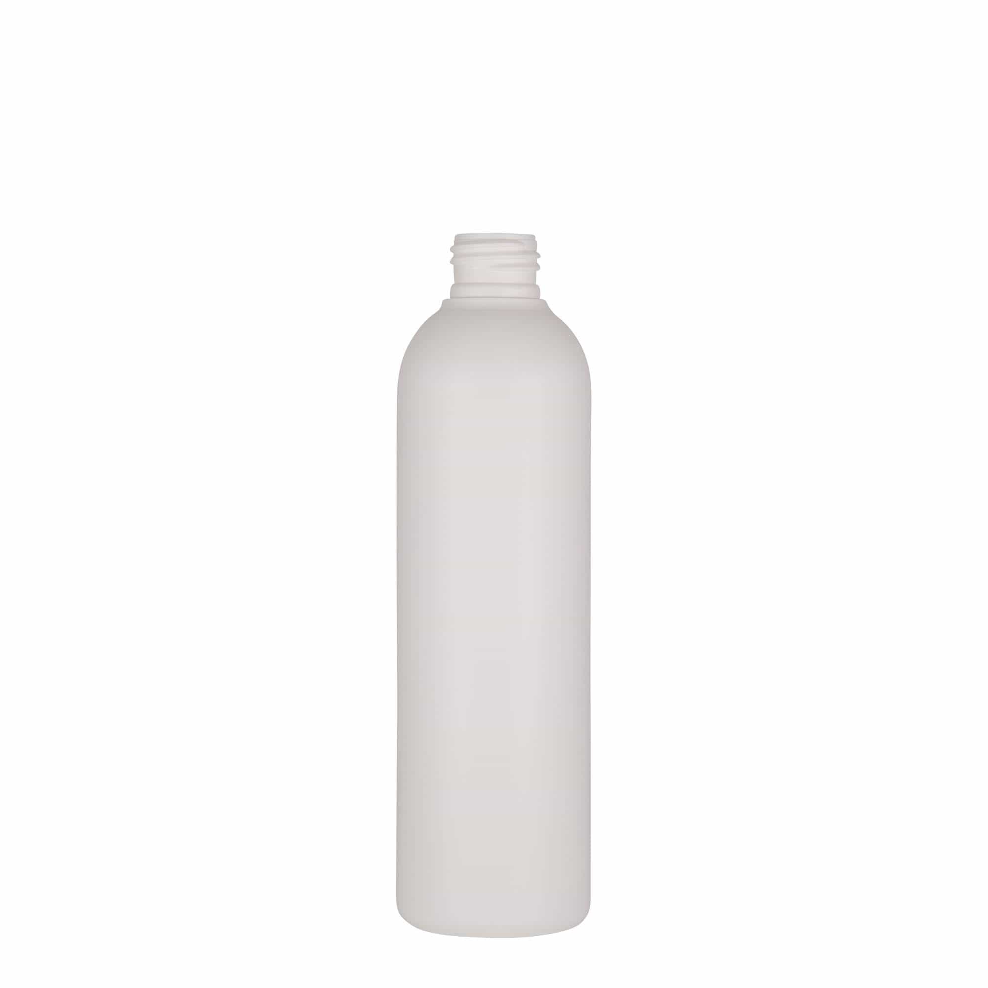 Πλαστικό μπουκάλι 'Tuffy' 250 ml, HDPE, λευκό, στόμιο: GPI 24/410