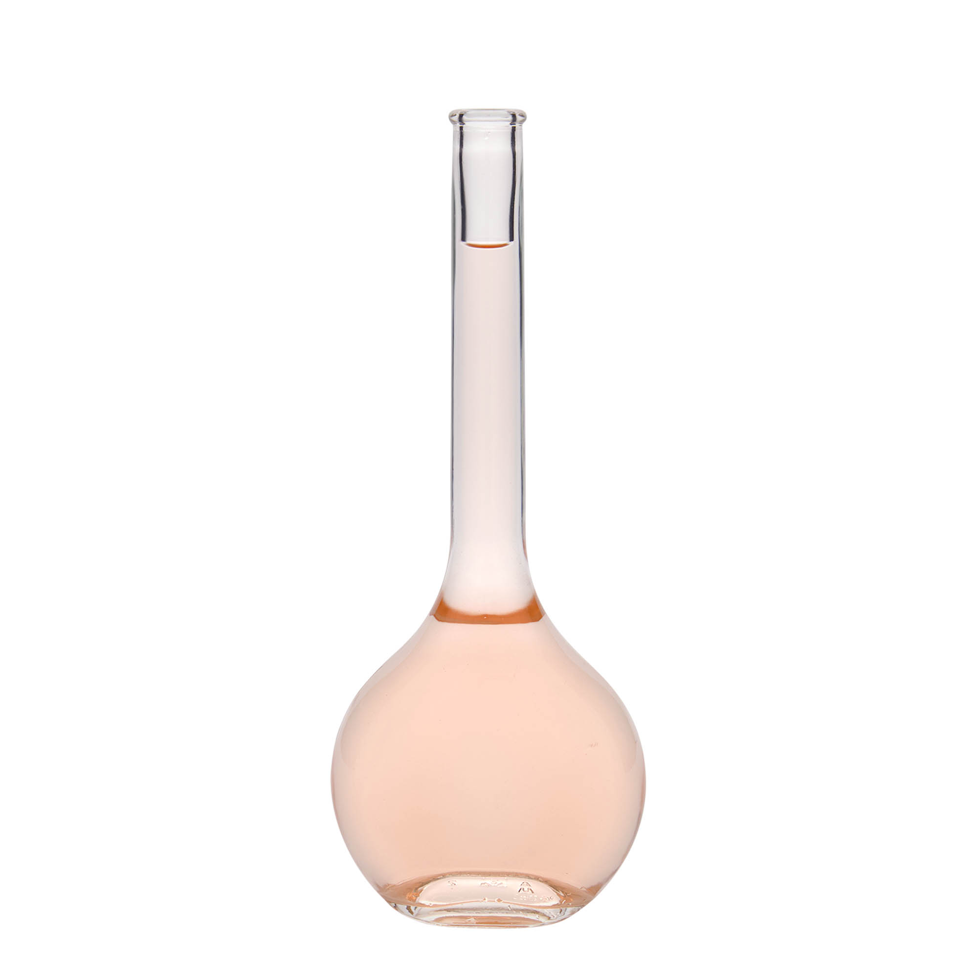 Γυάλινο μπουκάλι 'Contessa' 500 ml, οβάλ, στόμιο: φελλός