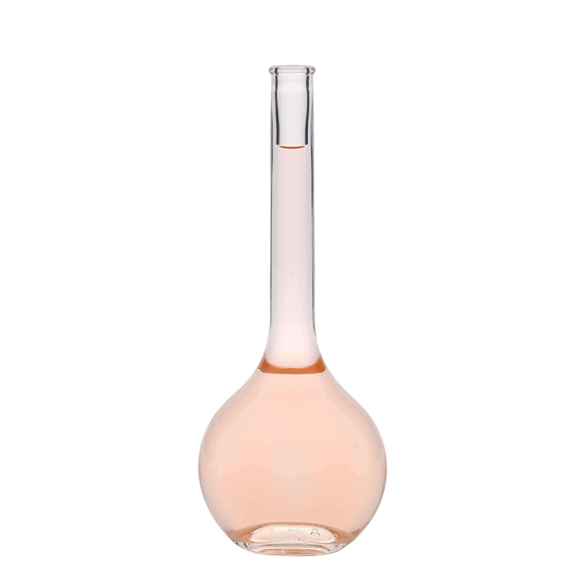 500 ml γυάλινο μπουκάλι 'Contessa', οβάλ, στόμιο: φελλός