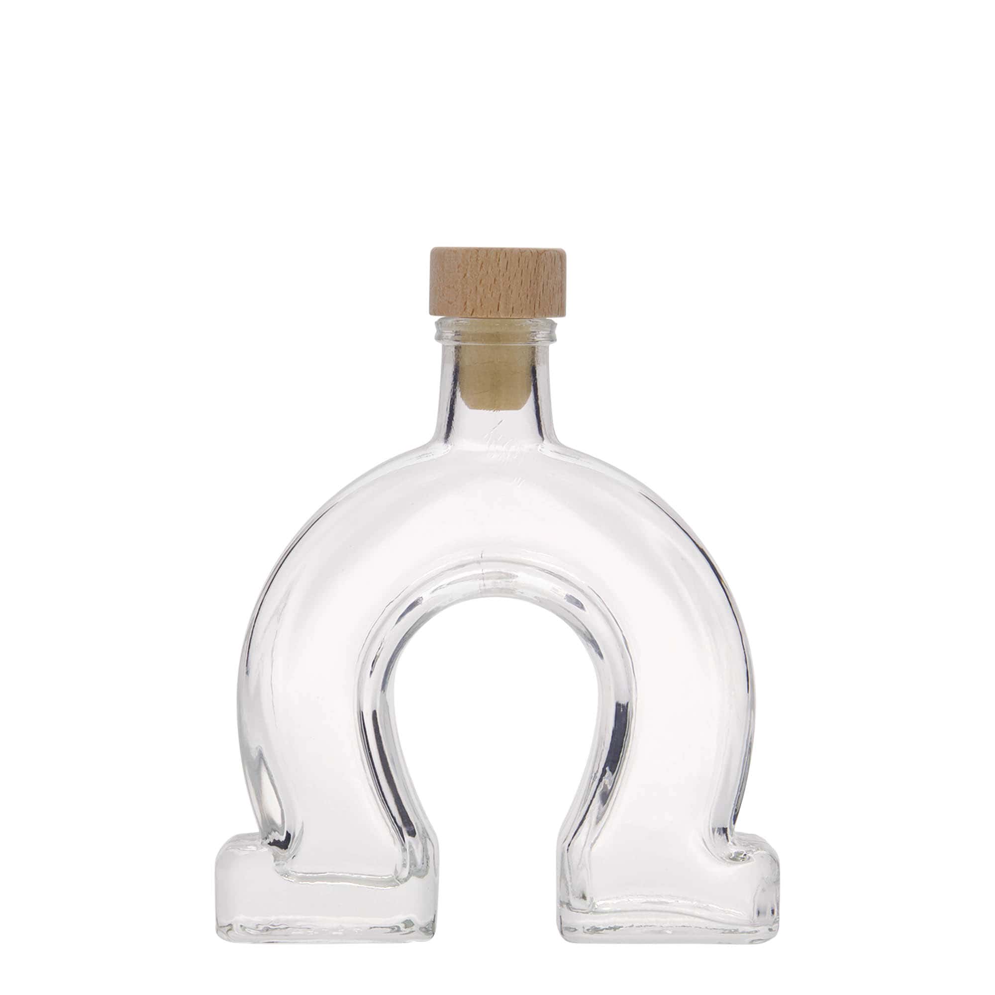 100 ml γυάλινο μπουκάλι 'Πέταλο', στόμιο: φελλός