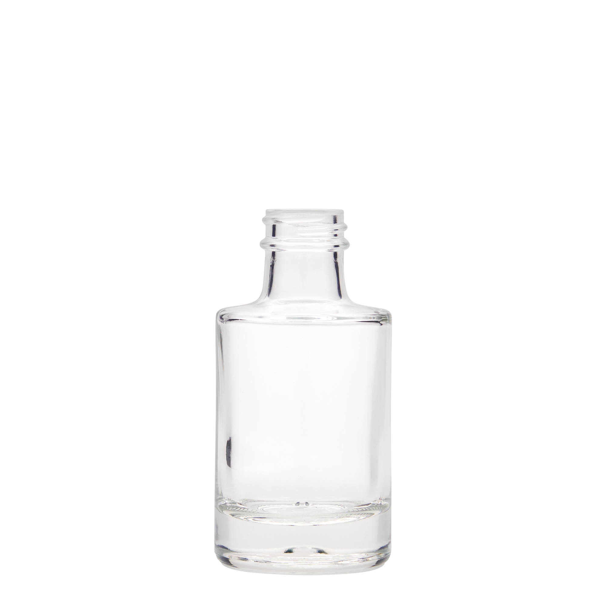 Γυάλινο μπουκάλι 'Aventura' 100 ml, στόμιο: GPI 28 Γυάλινο μπουκάλι 'Aventura' 100 ml, στόμιο: GPI 28