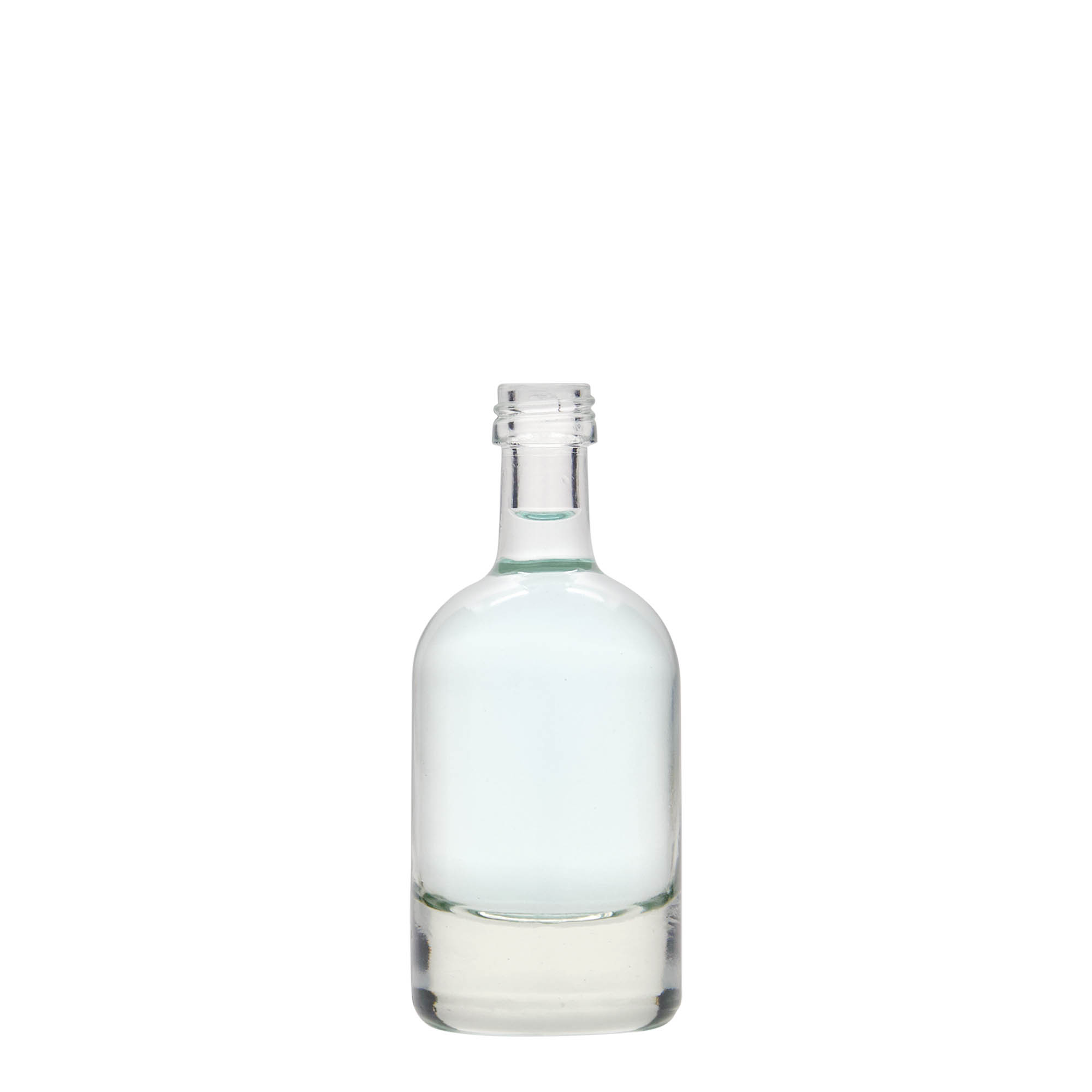 Γυάλινο μπουκάλι 'Linea Uno' 50 ml, στόμιο: PP 18 Γυάλινο μπουκάλι 'Linea Uno' 50 ml, στόμιο: PP 18