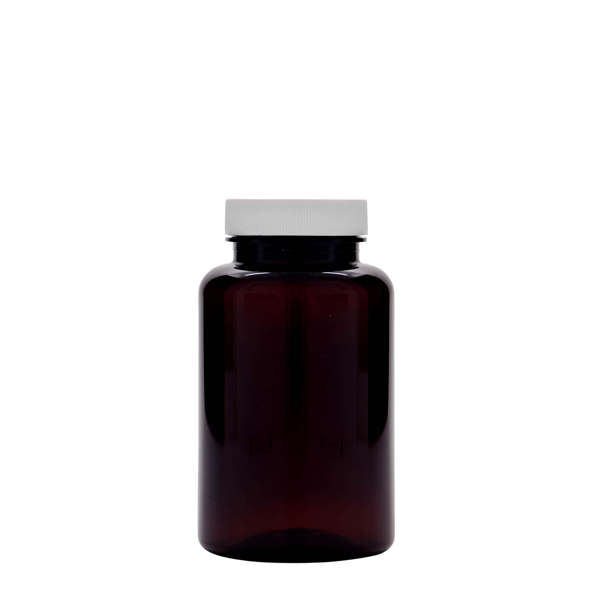 Δοχείο PET 250 ml, πλαστικό, καφέ, στόμιο: GPI 45/400
