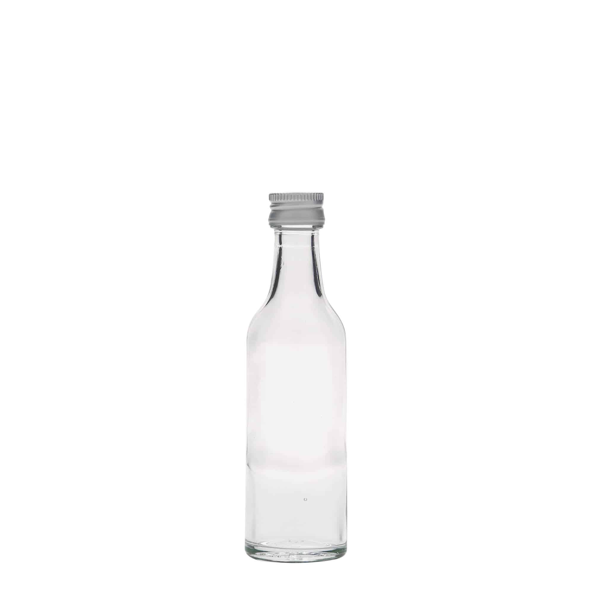 50 ml γυάλινο μπουκάλι με ίσιο λαιμό, στόμιο: PP 18