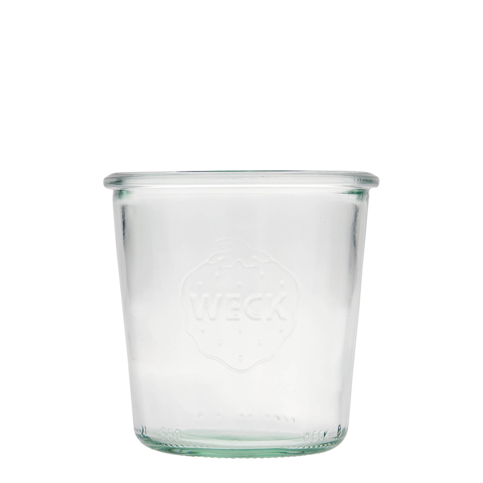 Κυλινδρικό βάζο WECK 580 ml, στόμιο: στρογγυλεμένο χείλος Κυλινδρικό βάζο WECK 580 ml, στόμιο: στρογγυλεμένο χείλος