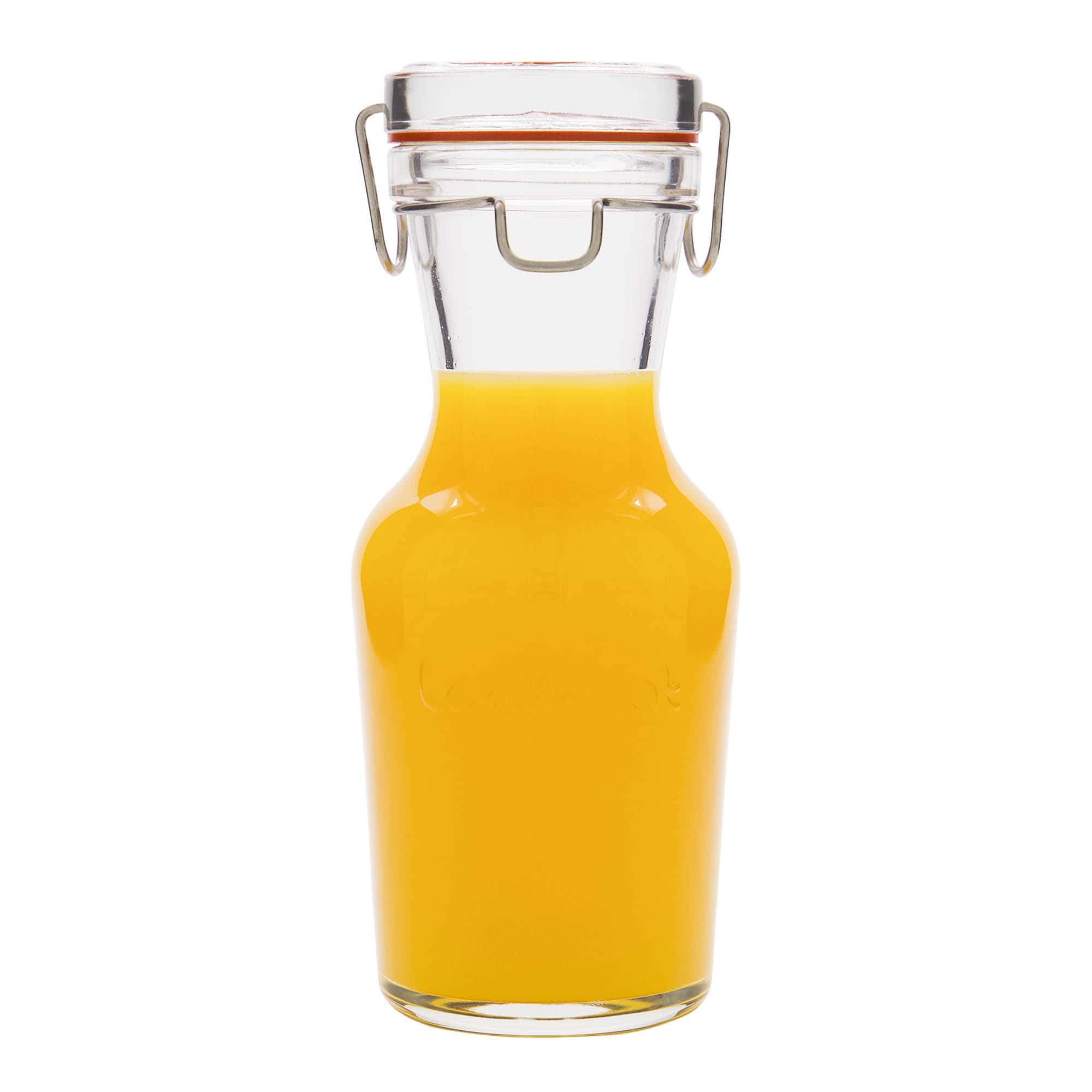 Γυάλινη καράφα 'Lock-Eat' 500 ml, στόμιο: καπάκι με κλιπ