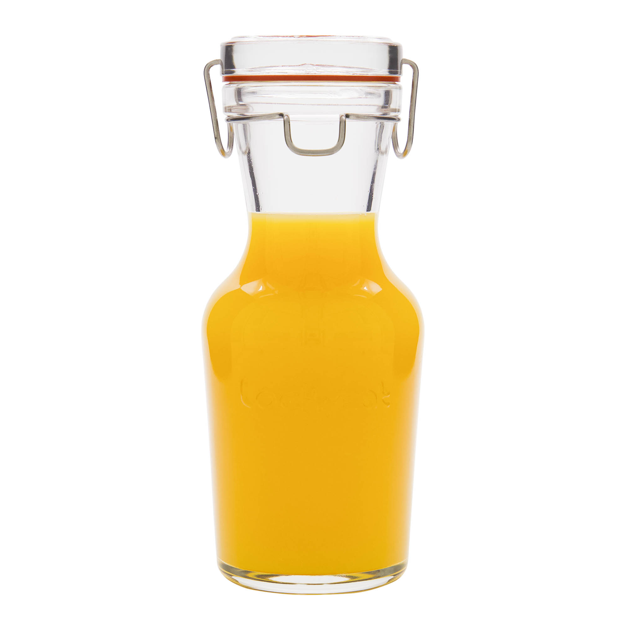 Γυάλινη καράφα 'Lock-Eat' 500 ml, στόμιο: καπάκι με κλιπ
