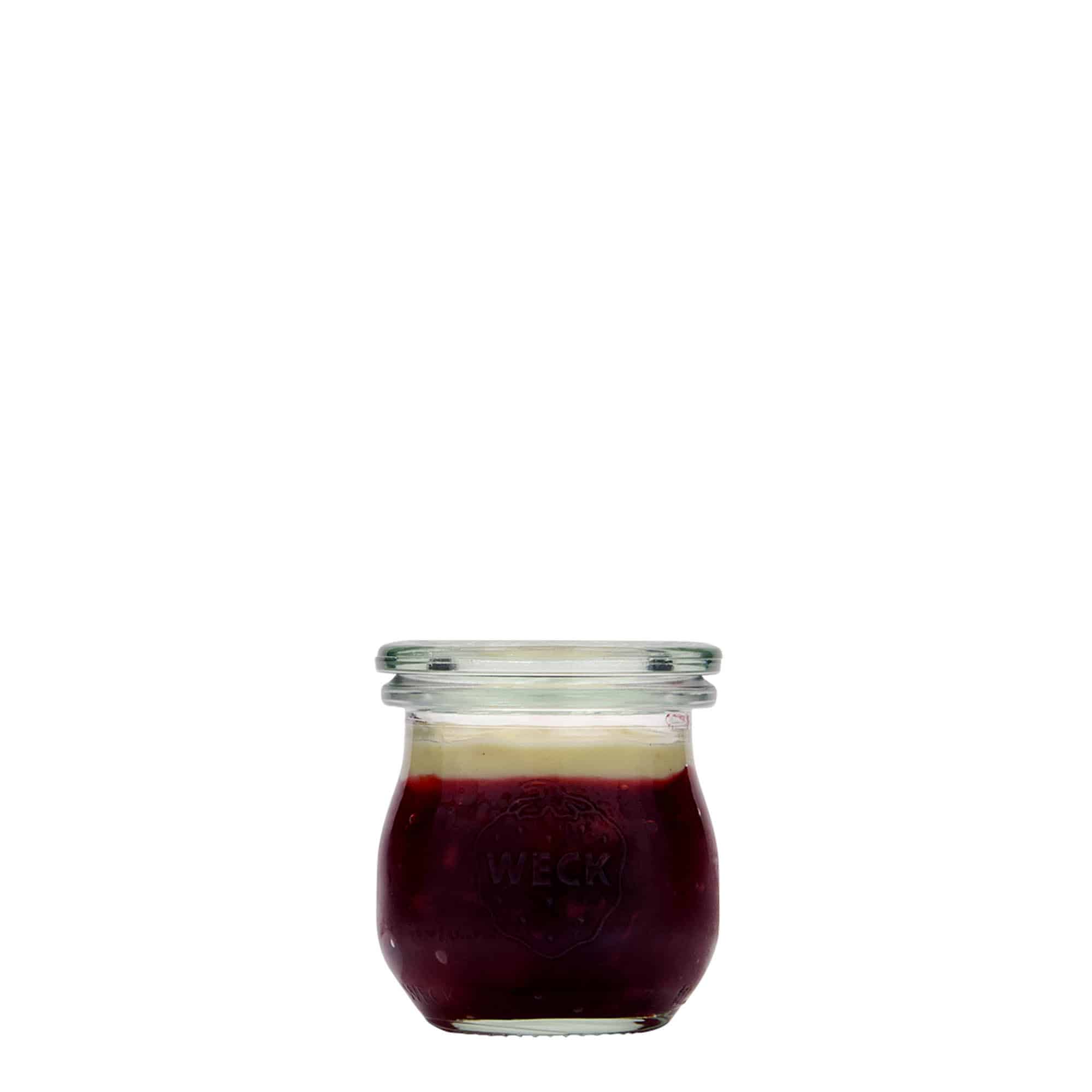 75 ml γυάλινο βάζο WECK-Tulpenglas, άνοιγμα: στρογγυλή άκρη