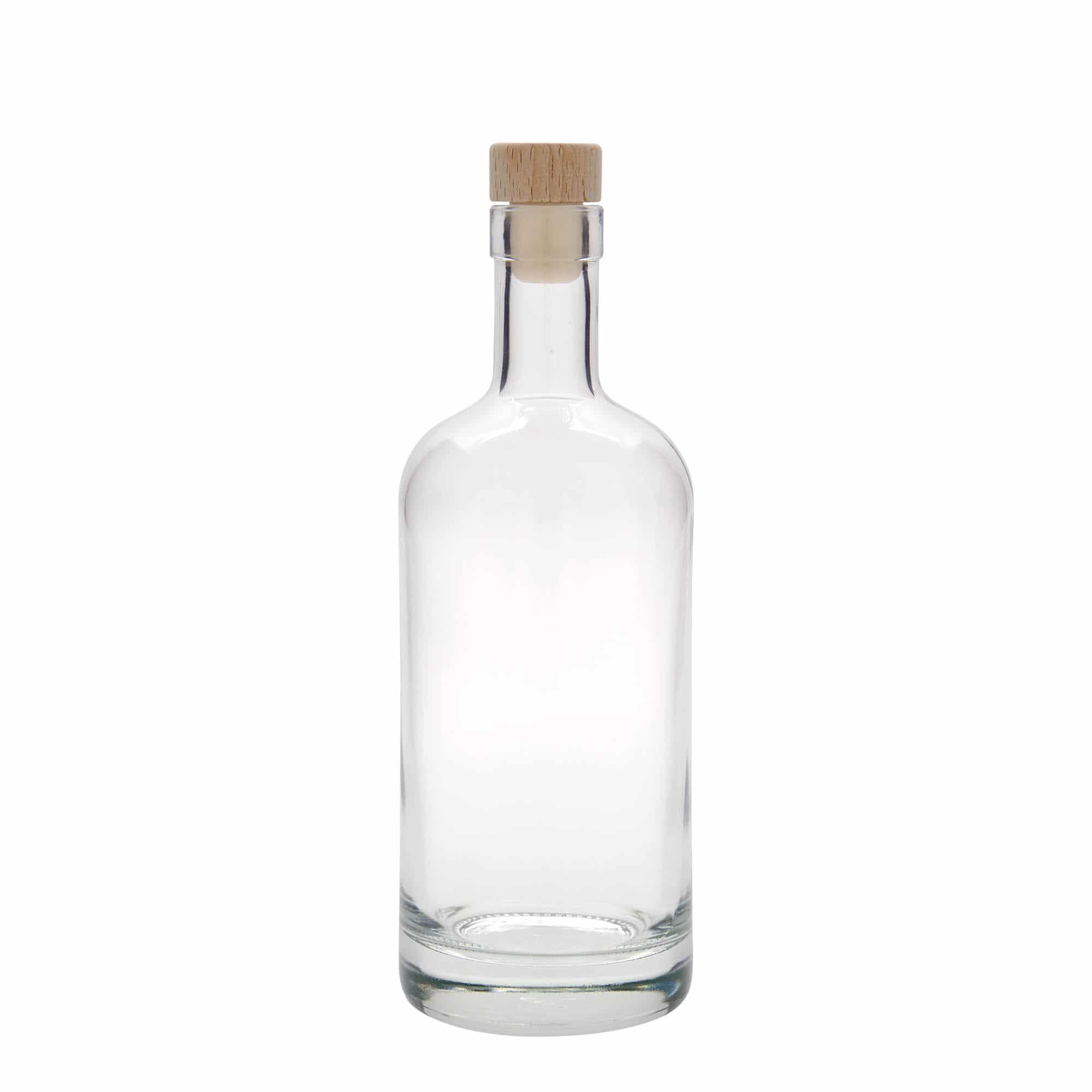 Γυάλινο μπουκάλι 'Linea Uno' 500 ml, στόμιο: φελλός