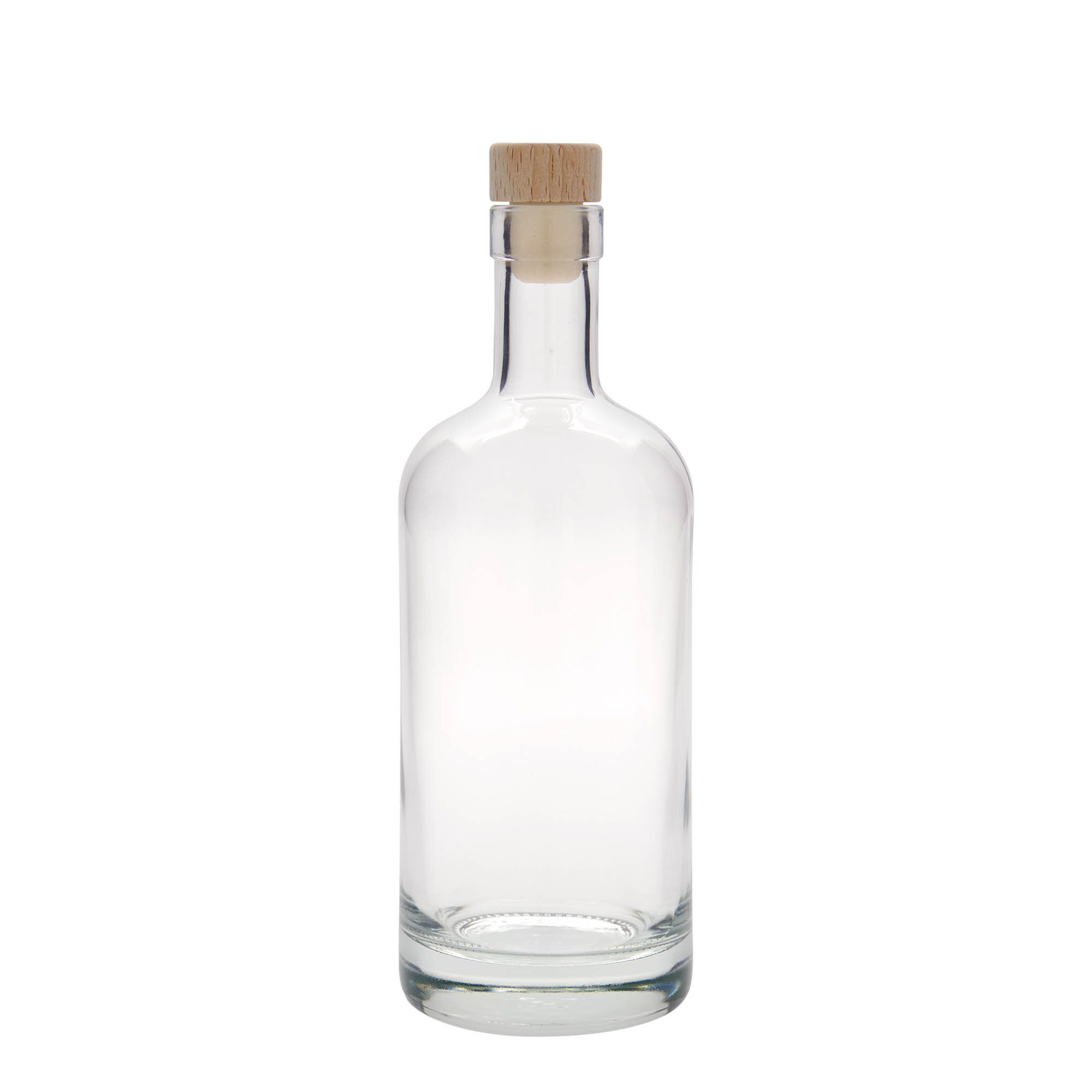 Γυάλινο μπουκάλι 'Linea Uno' 500 ml, στόμιο: φελλός