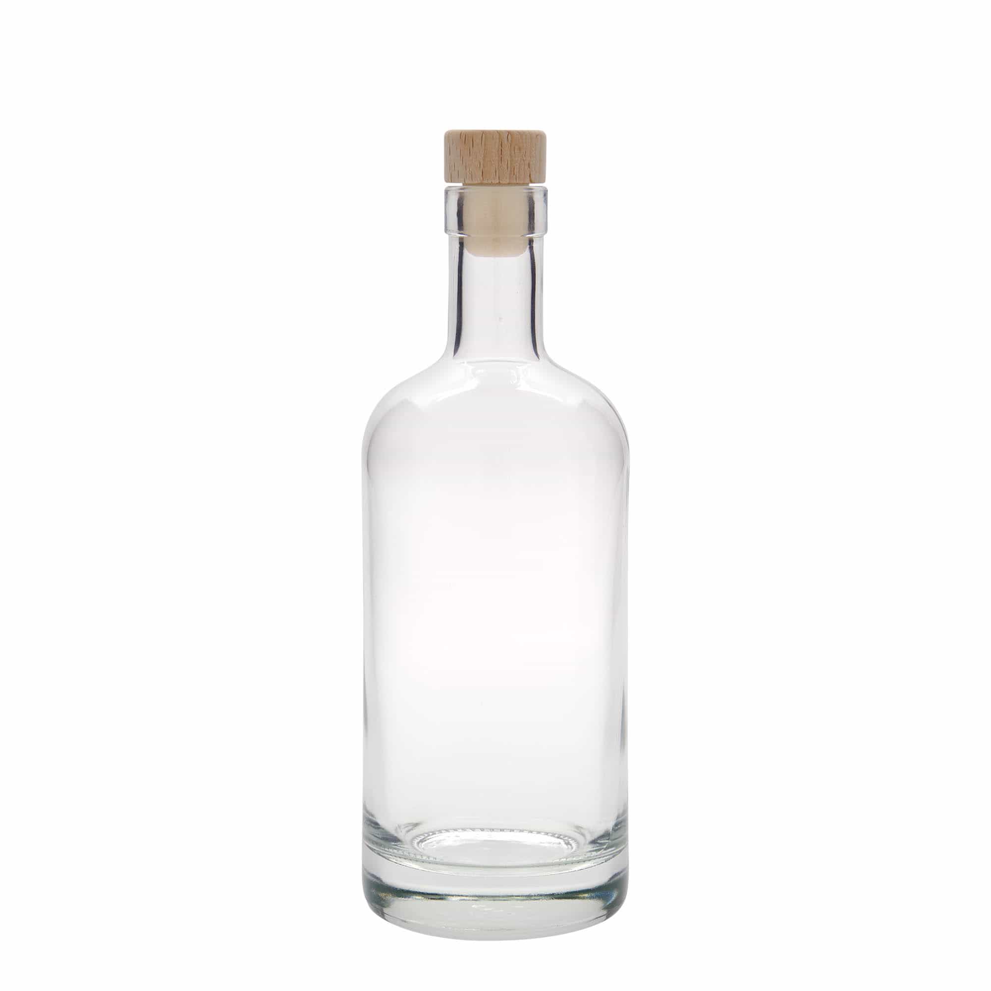 Γυάλινο μπουκάλι 'Linea Uno' 500 ml, στόμιο: φελλός