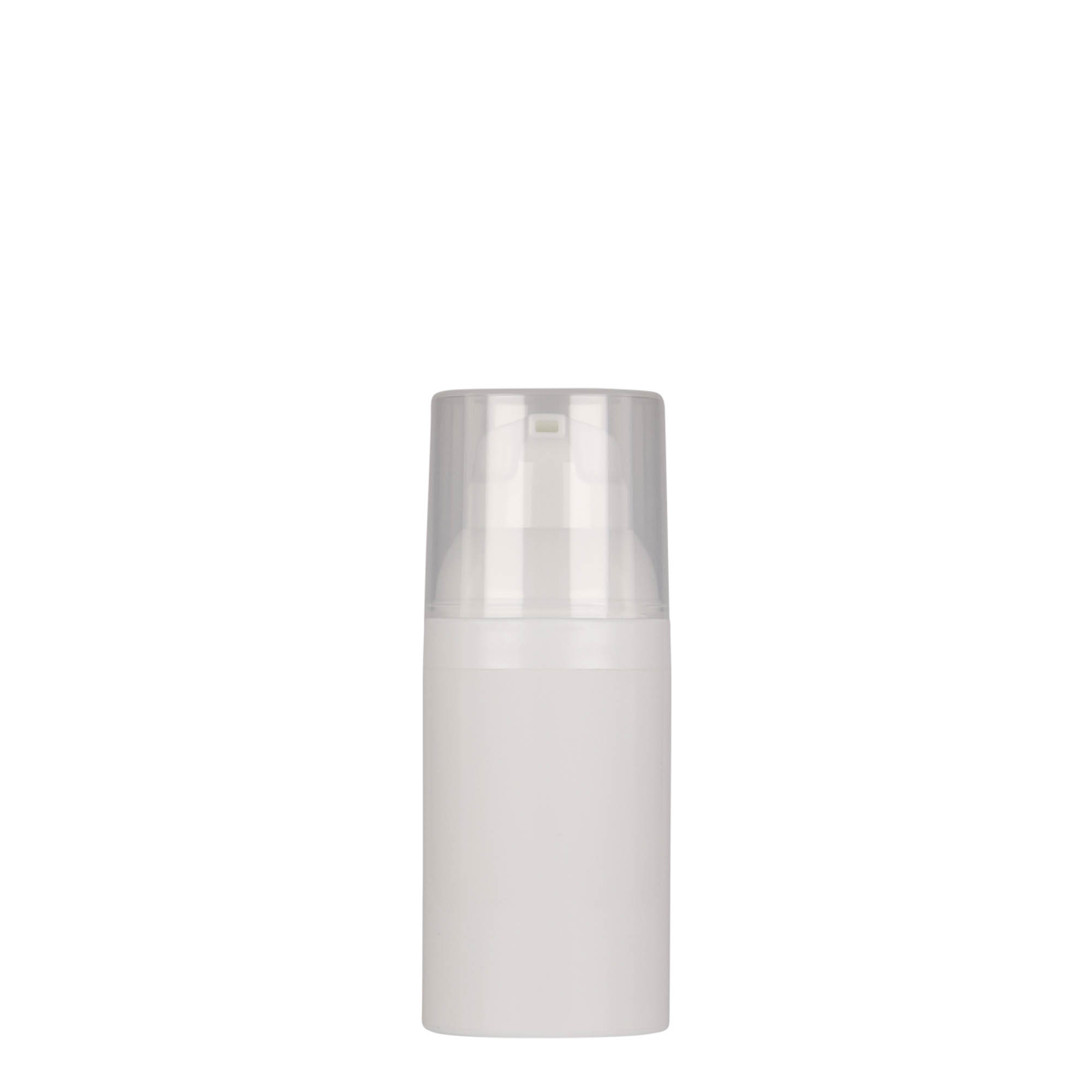 Airless Dispenser 'Mezzo' 30 ml, πλαστικό PP, λευκό