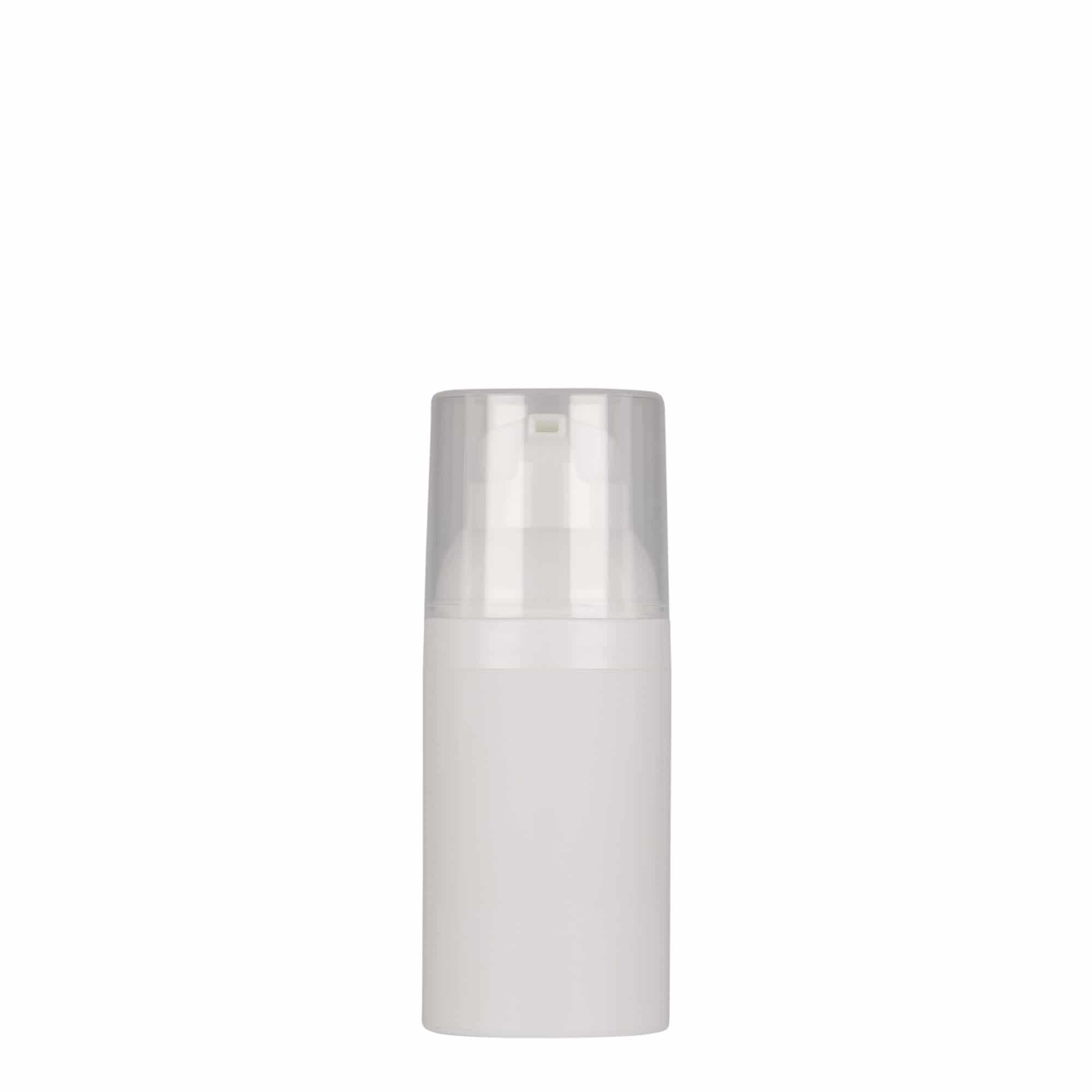 Airless Dispenser 'Mezzo' 30 ml, πλαστικό PP, λευκό