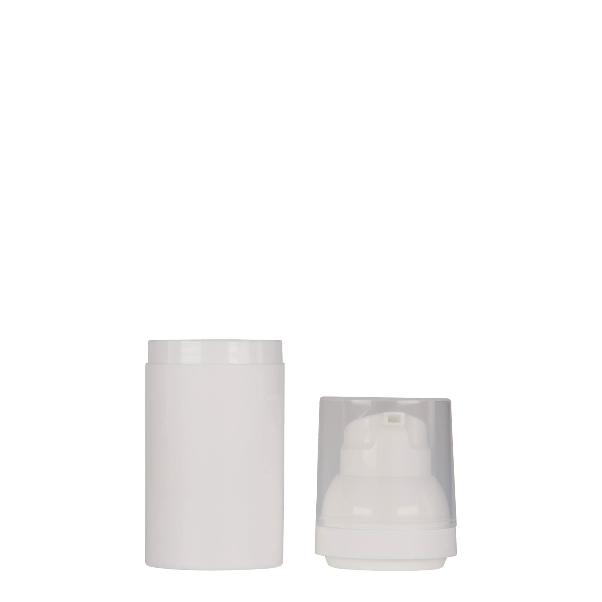 30 ml Airless διανομέας 'Mezzo', πλαστικό PP, λευκό