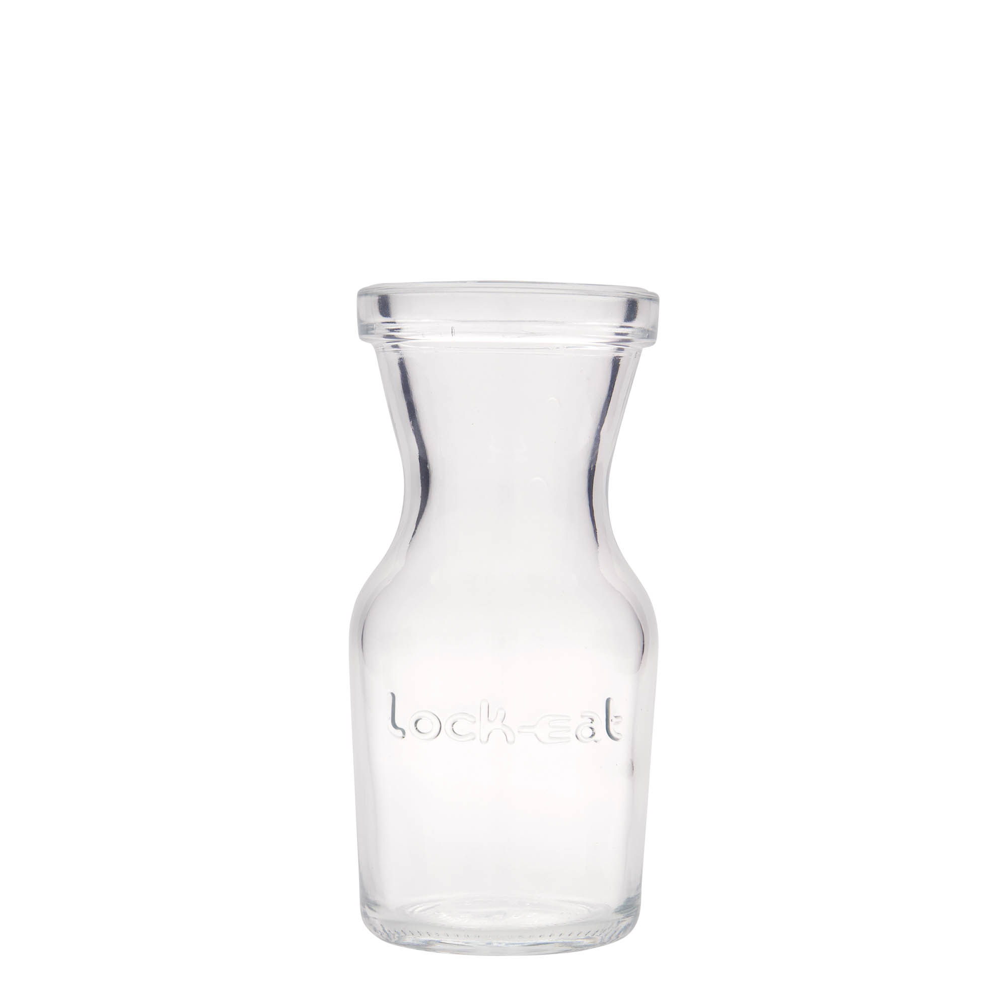 Γυάλινη καράφα 'Lock-Eat' 250 ml, στόμιο: καπάκι με κλιπ