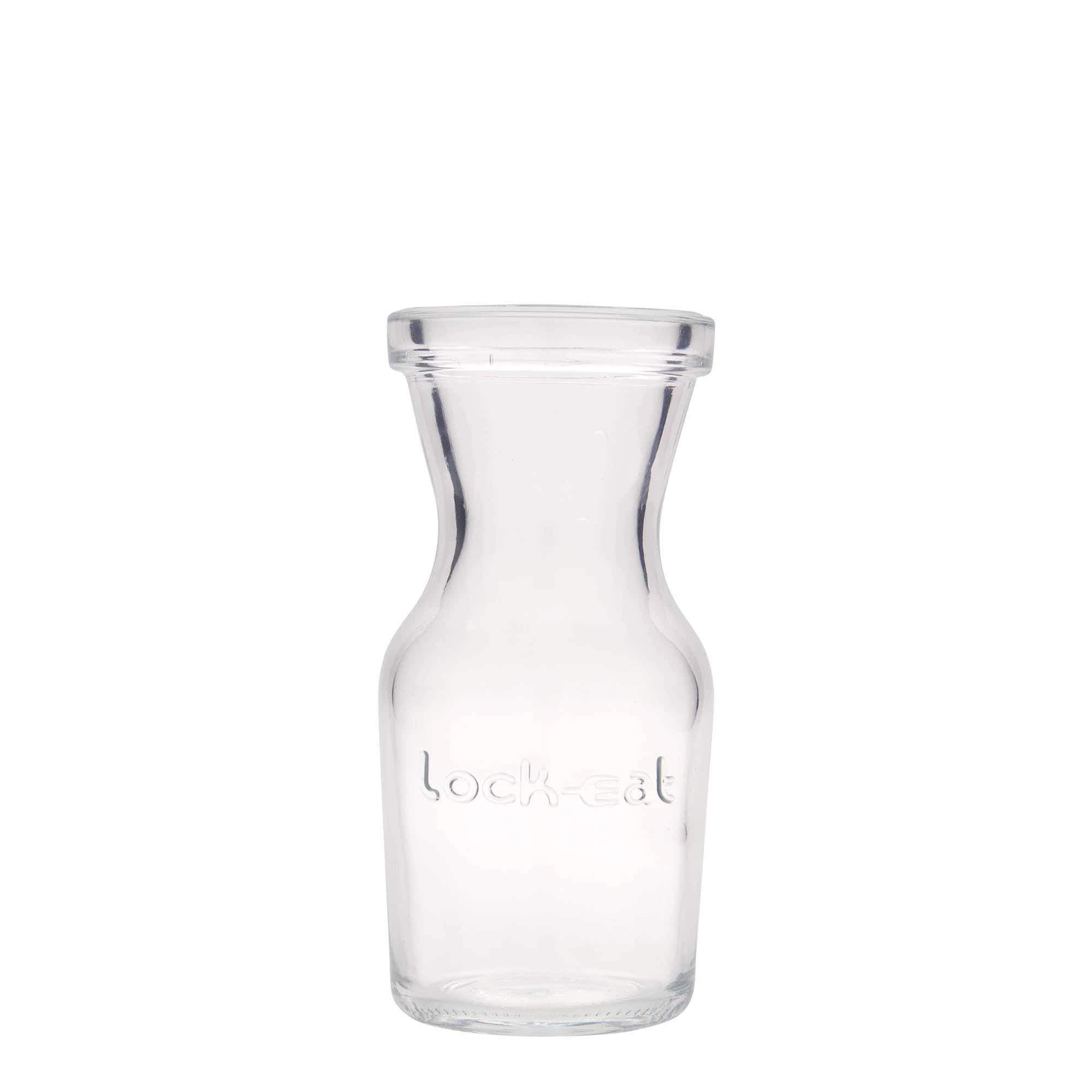 250 ml γυάλινη καράφα 'Lock-Eat', στόμιο: κλείσιμο με σύρμα ανοιγόμενο