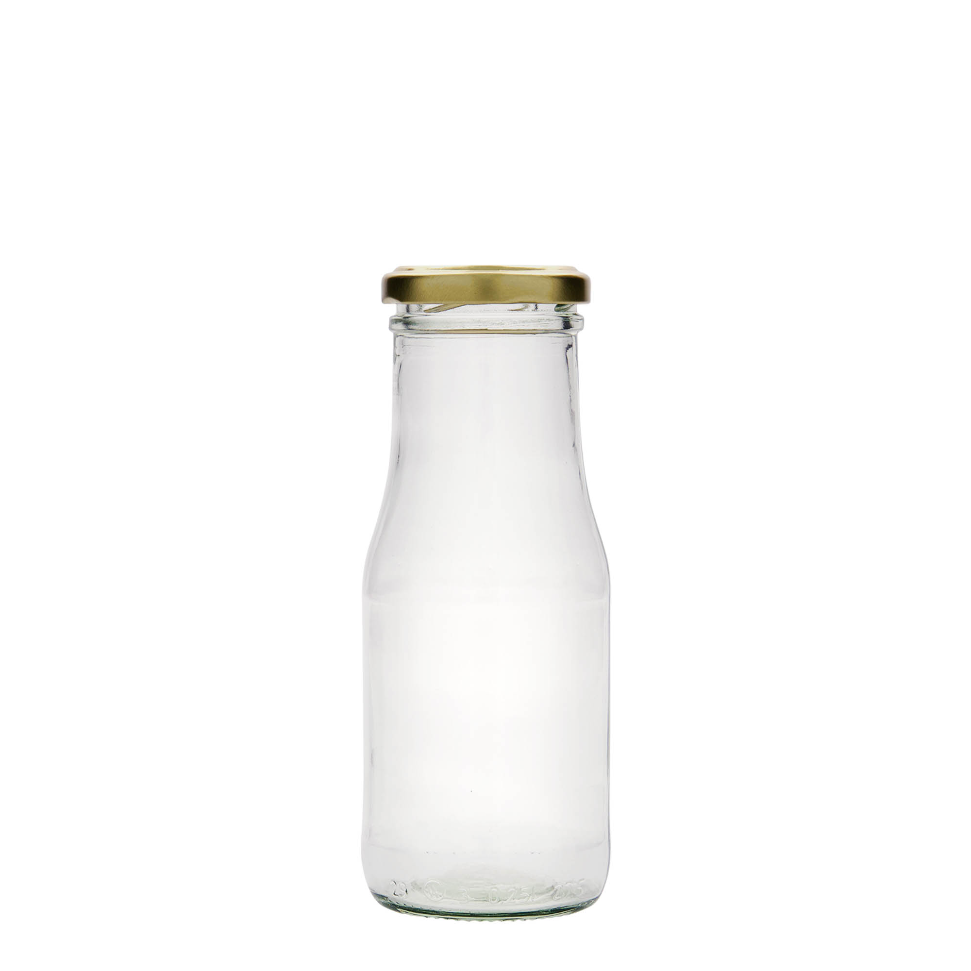 Γυάλινο μπουκάλι 'Susann' 250 ml, στόμιο: twist-off (TO 48) Γυάλινο μπουκάλι 'Susann' 250 ml, στόμιο: twist-off (TO 48)