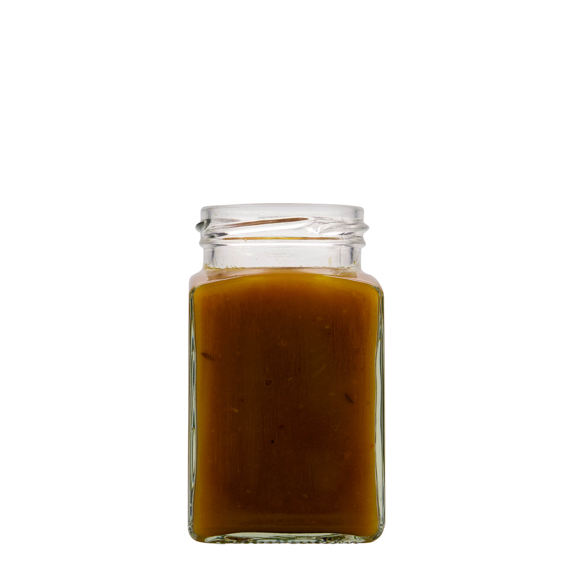 Τετράγωνο βάζο 260 ml, στόμιο: twist-off (TO 58) Τετράγωνο βάζο 260 ml, στόμιο: twist-off (TO 58)